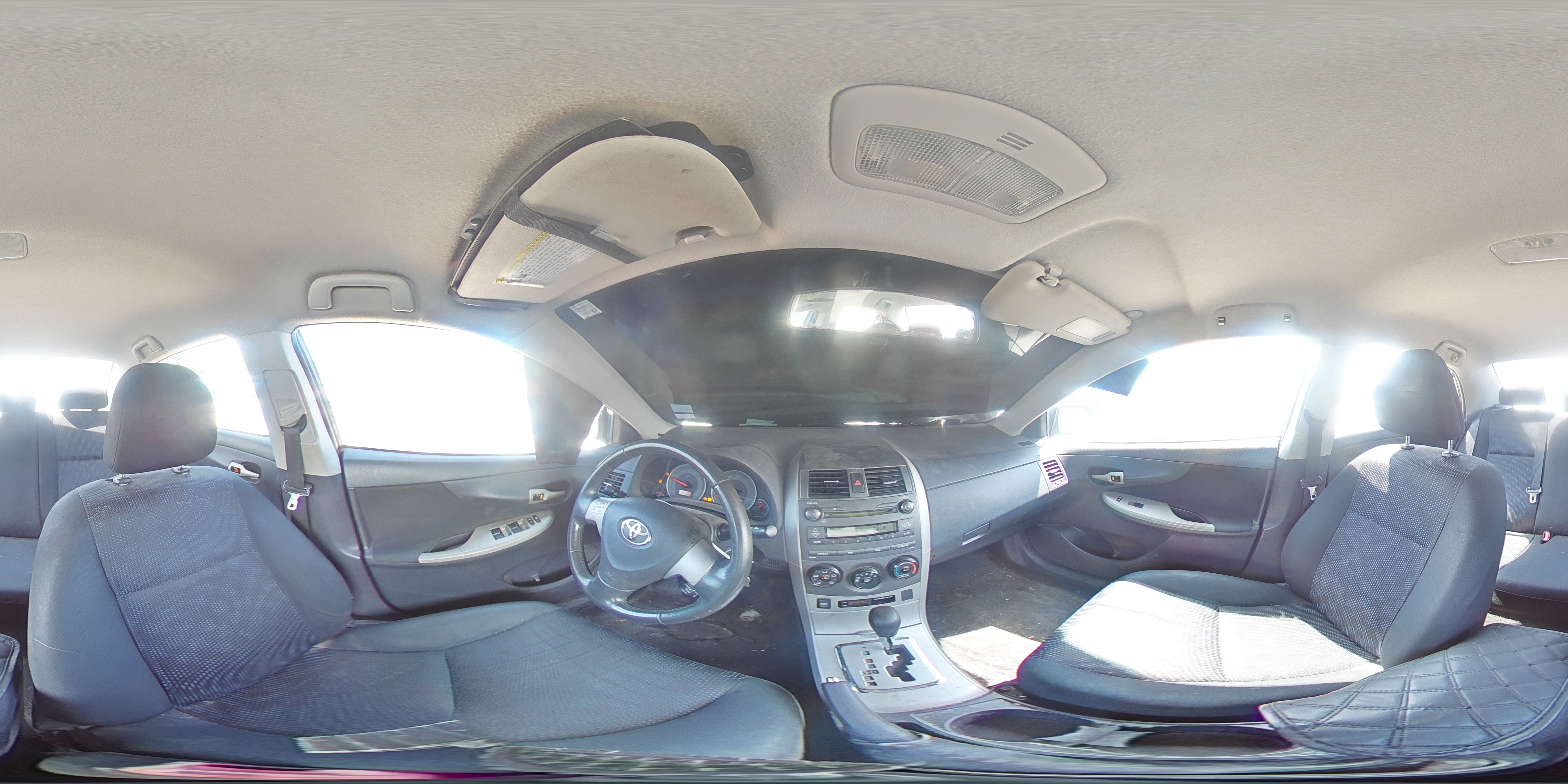 2010 Toyota Corolla Automatic Gray vin: 2T1BU4EE2AC520622