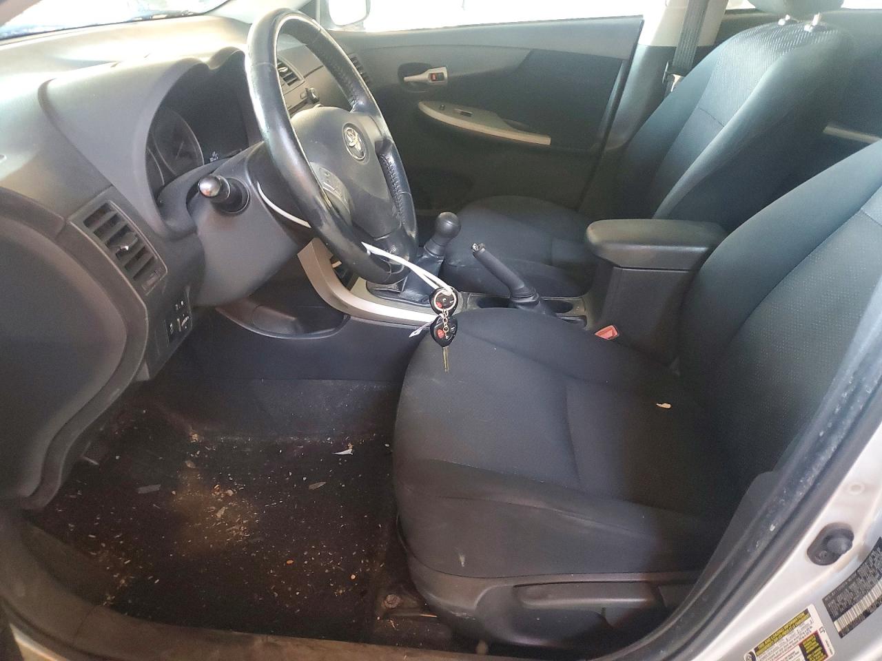 2010 Toyota Corolla S Silver vin: 2T1BU4EE2AC521964