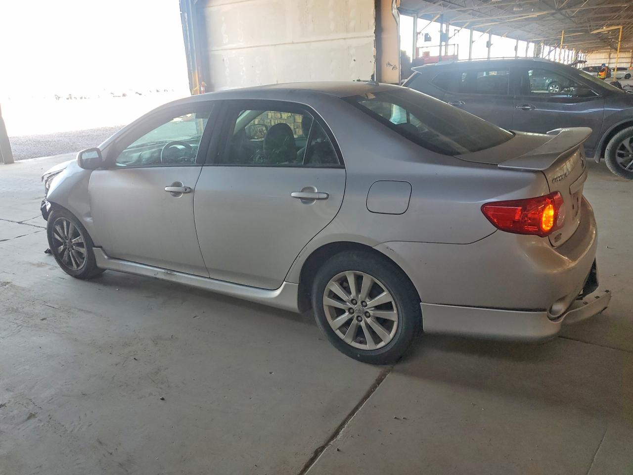 2010 Toyota Corolla S Silver vin: 2T1BU4EE2AC521964