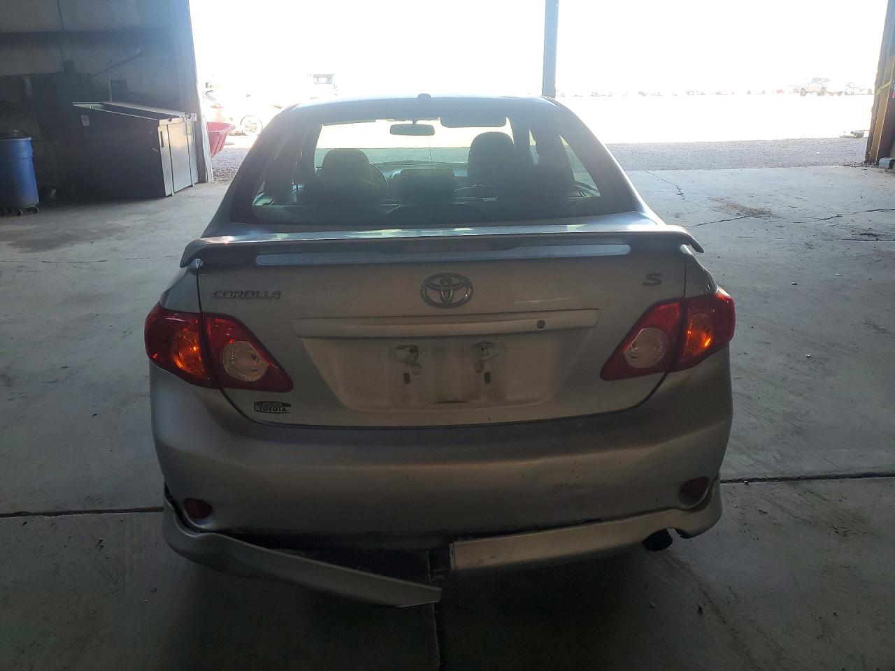 2010 Toyota Corolla S Silver vin: 2T1BU4EE2AC521964