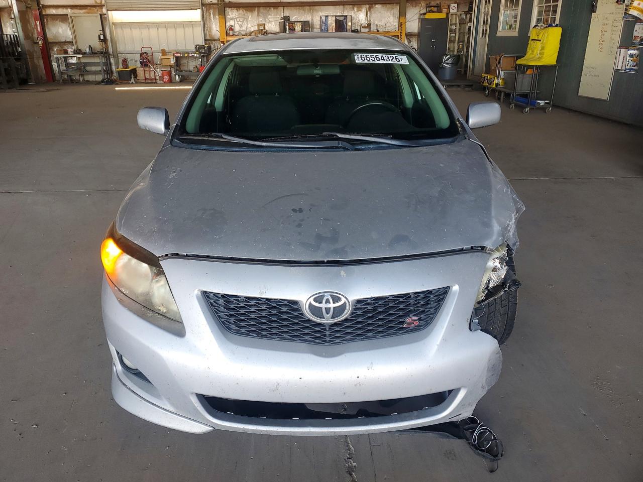2010 Toyota Corolla S Silver vin: 2T1BU4EE2AC521964
