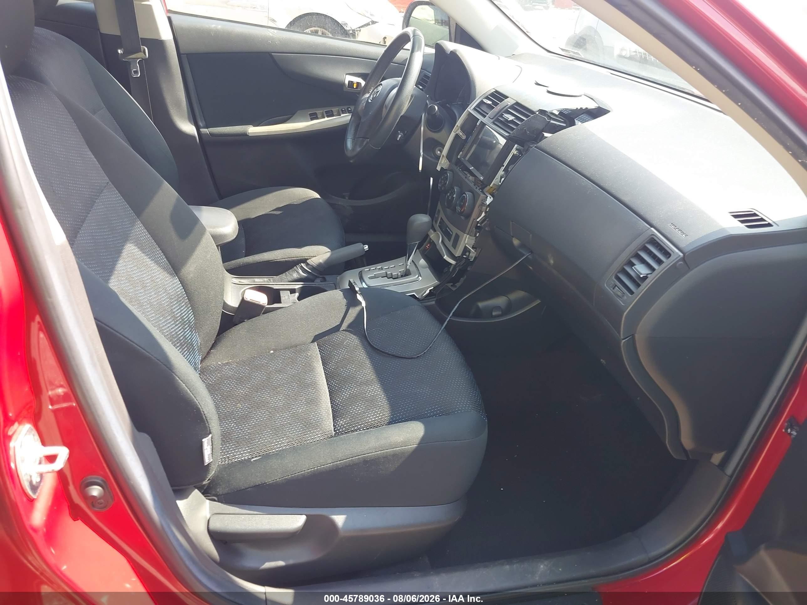 2010 Toyota Corolla S Red vin: 2T1BU4EE2AC529871