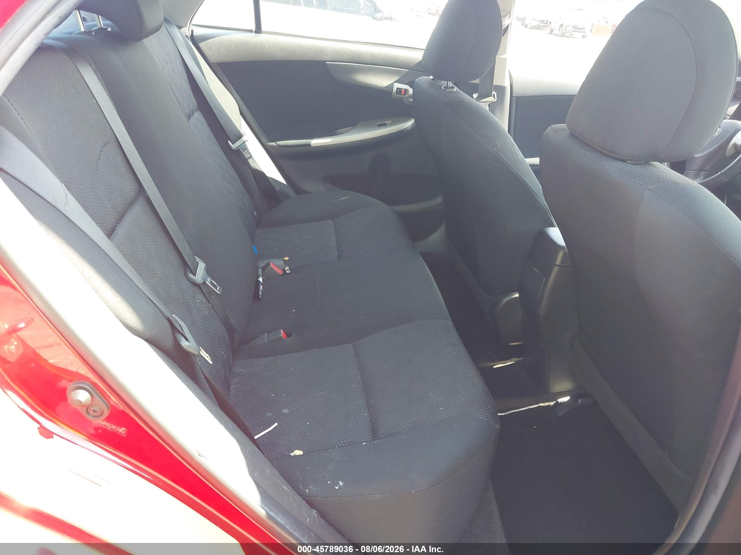 2010 Toyota Corolla S Red vin: 2T1BU4EE2AC529871
