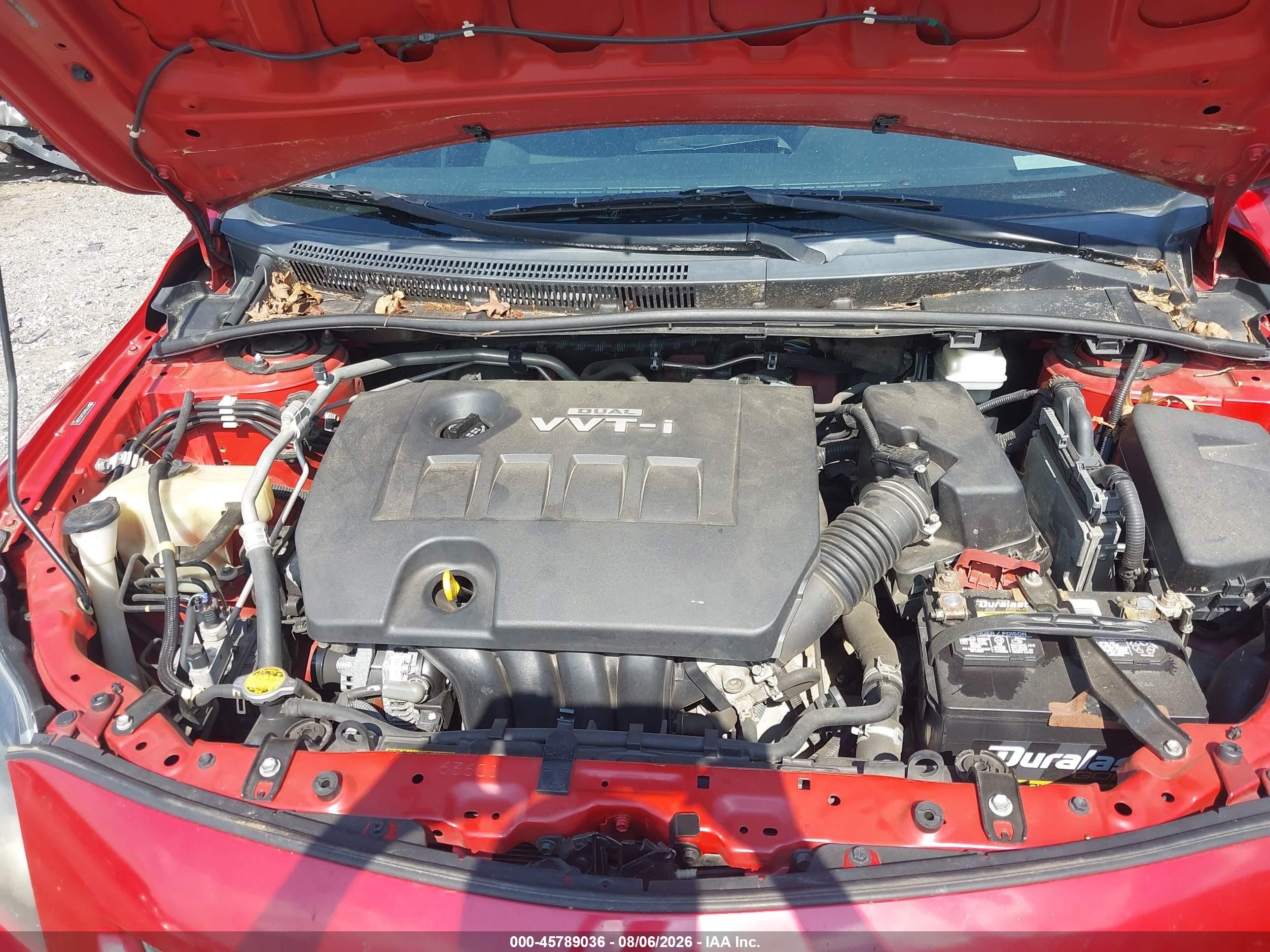 2010 Toyota Corolla S Red vin: 2T1BU4EE2AC529871