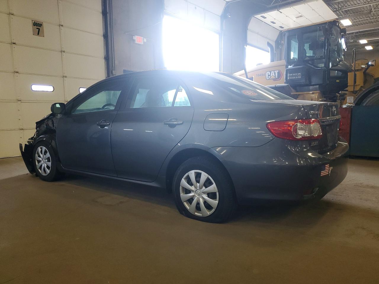 2011 Toyota Corolla Le Серый vin: 2T1BU4EE2BC543125