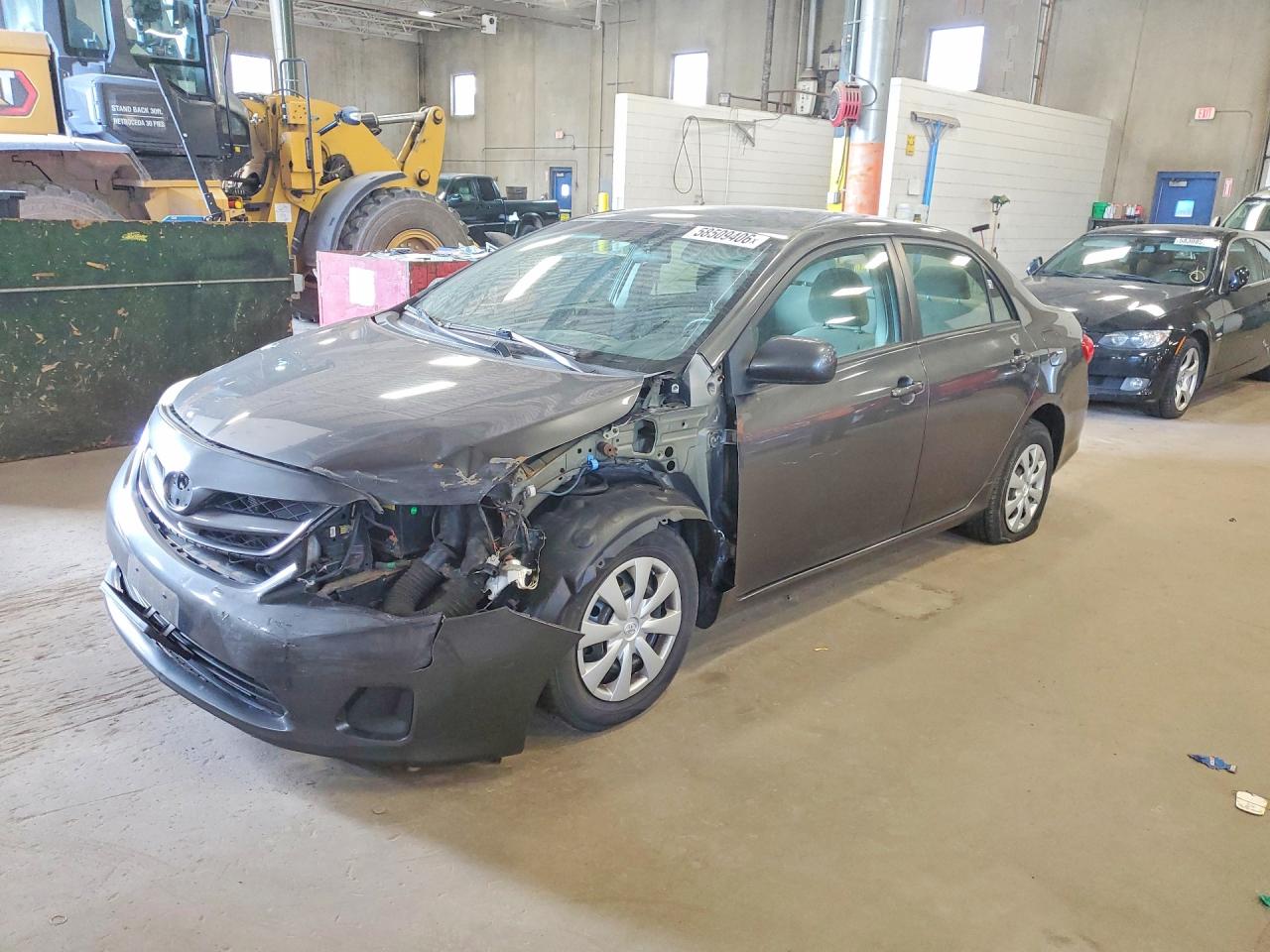 2011 Toyota Corolla Le Серый vin: 2T1BU4EE2BC543125