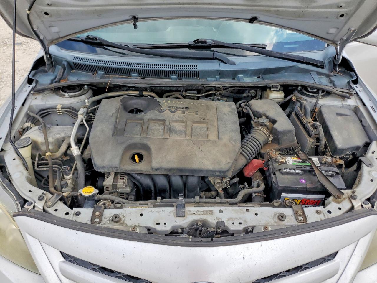 2011 Toyota Corolla S Silver vin: 2T1BU4EE2BC545618