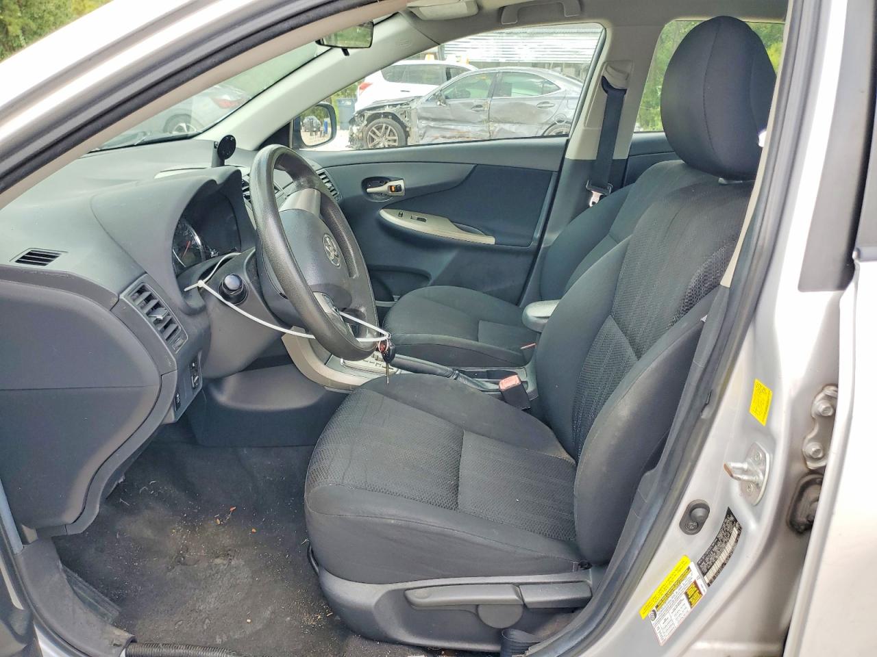 2011 Toyota Corolla S Silver vin: 2T1BU4EE2BC545618