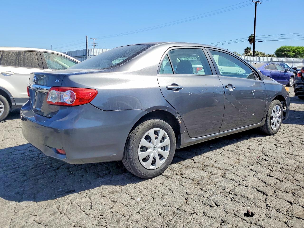 2011 Toyota Corolla Le Серый vin: 2T1BU4EE2BC548017