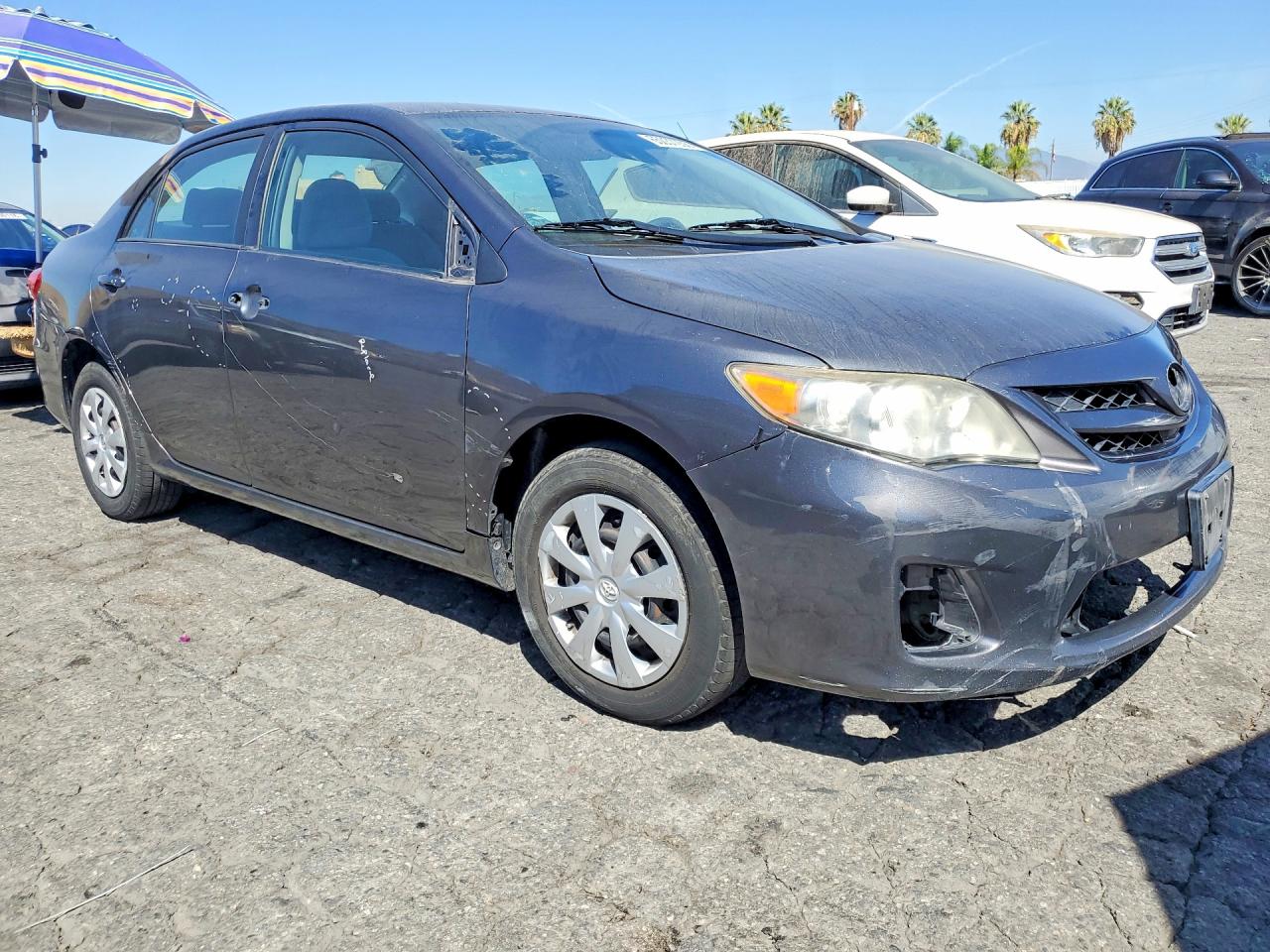 2011 Toyota Corolla Le Серый vin: 2T1BU4EE2BC548017