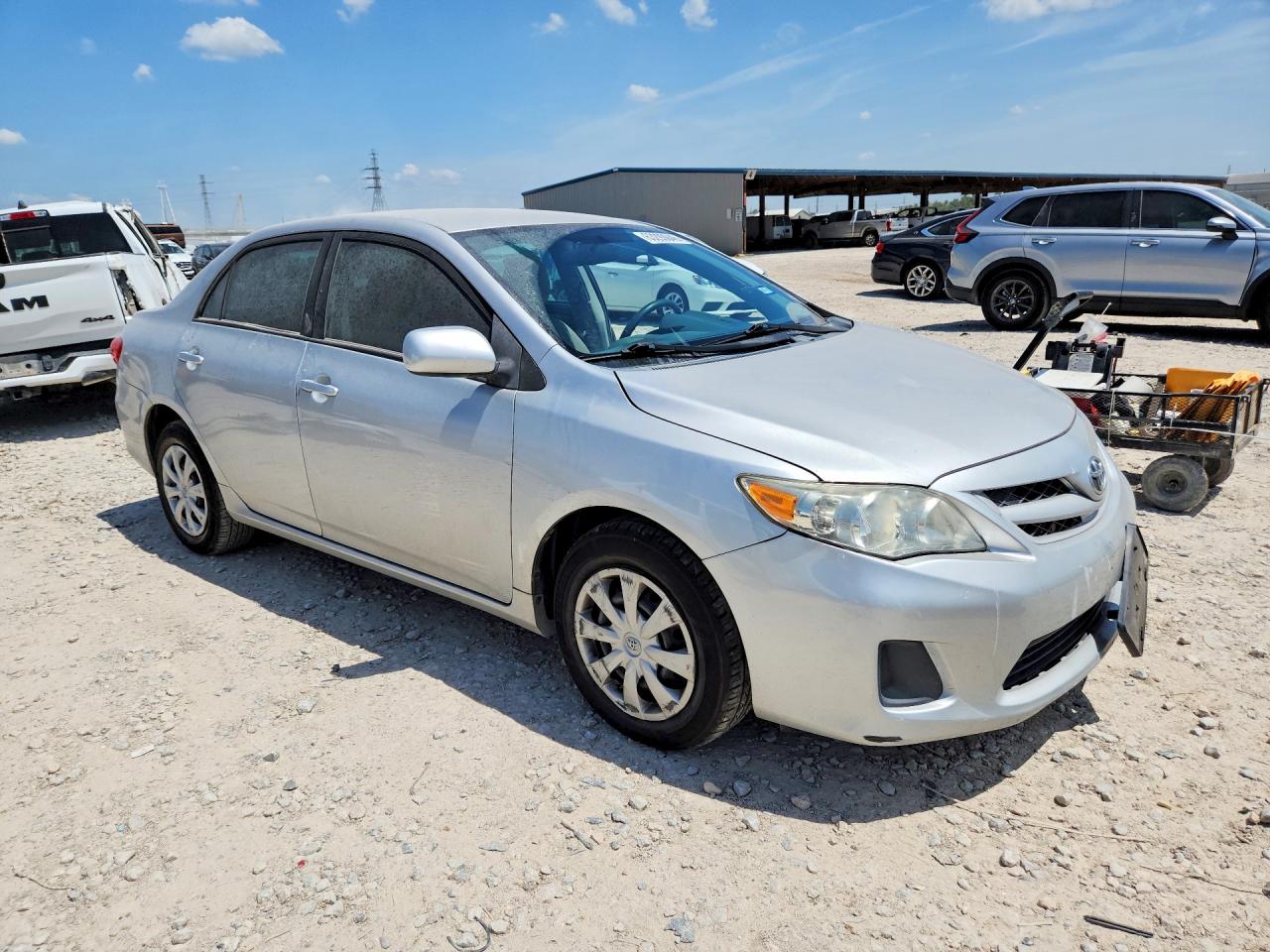 2011 Toyota Corolla Le Silver vin: 2T1BU4EE2BC602254