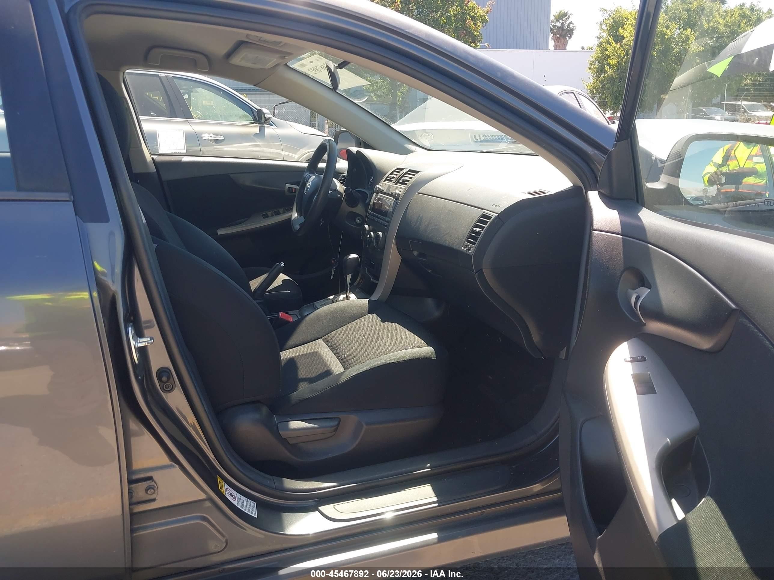 2011 Toyota Corolla S Gray vin: 2T1BU4EE2BC602531