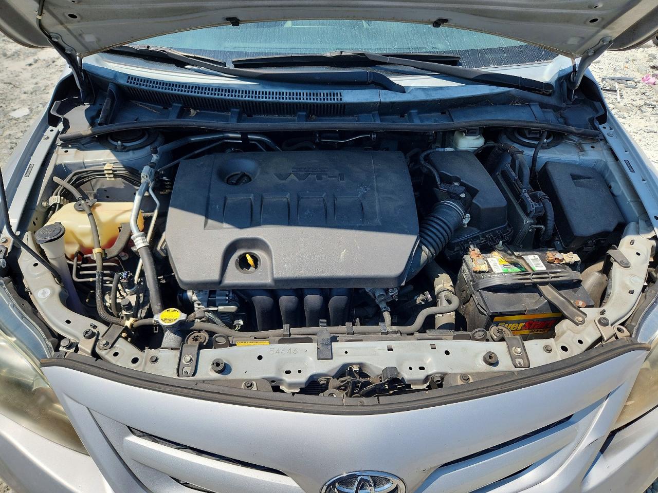 2011 Toyota Corolla S Silver vin: 2T1BU4EE2BC618857
