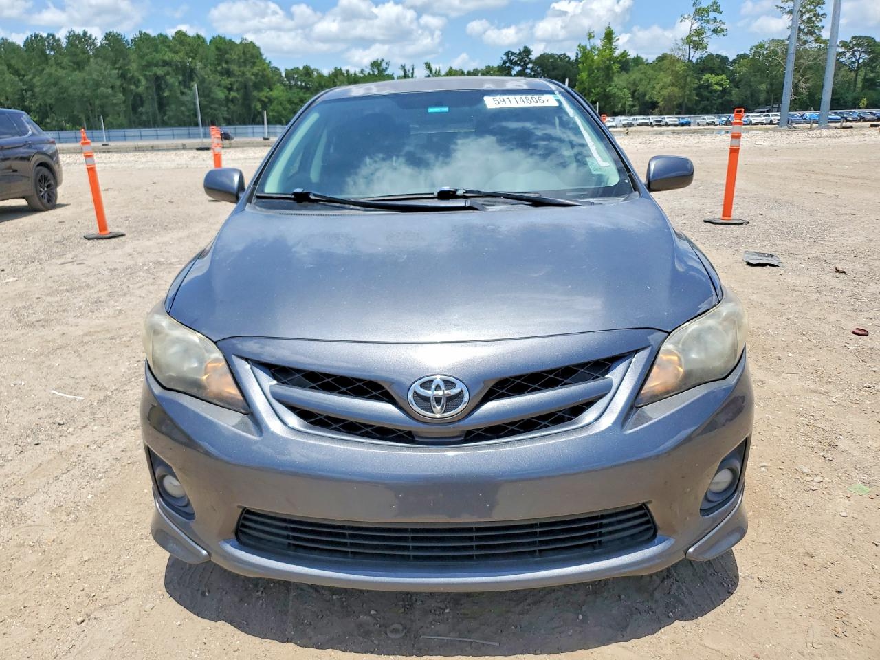 2011 Toyota Corolla S Gray vin: 2T1BU4EE2BC659537