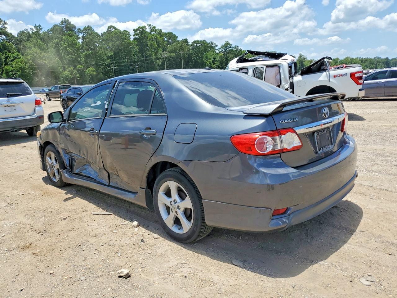 2011 Toyota Corolla S Gray vin: 2T1BU4EE2BC659537