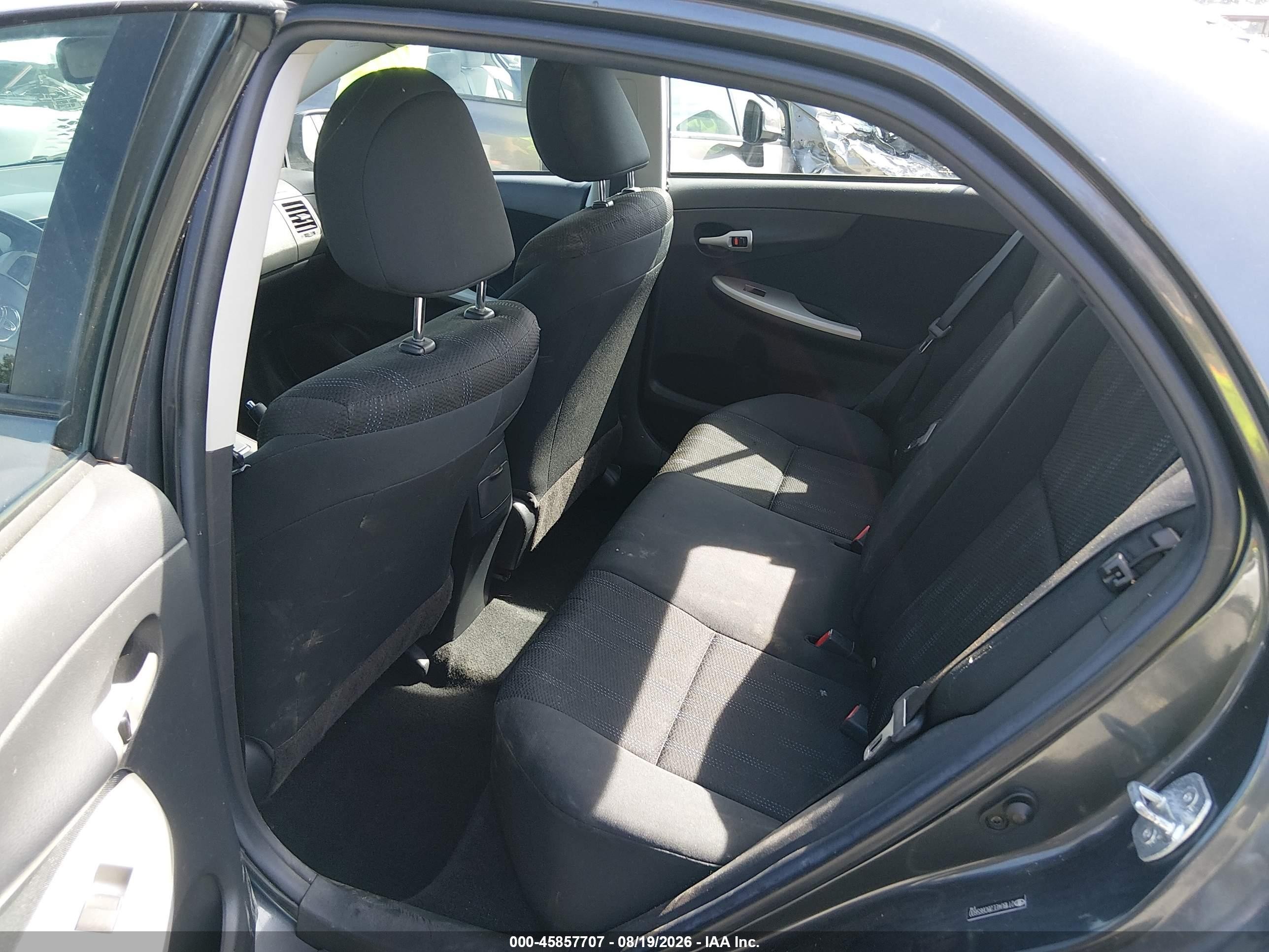 2011 Toyota Corolla S Gray vin: 2T1BU4EE2BC665600