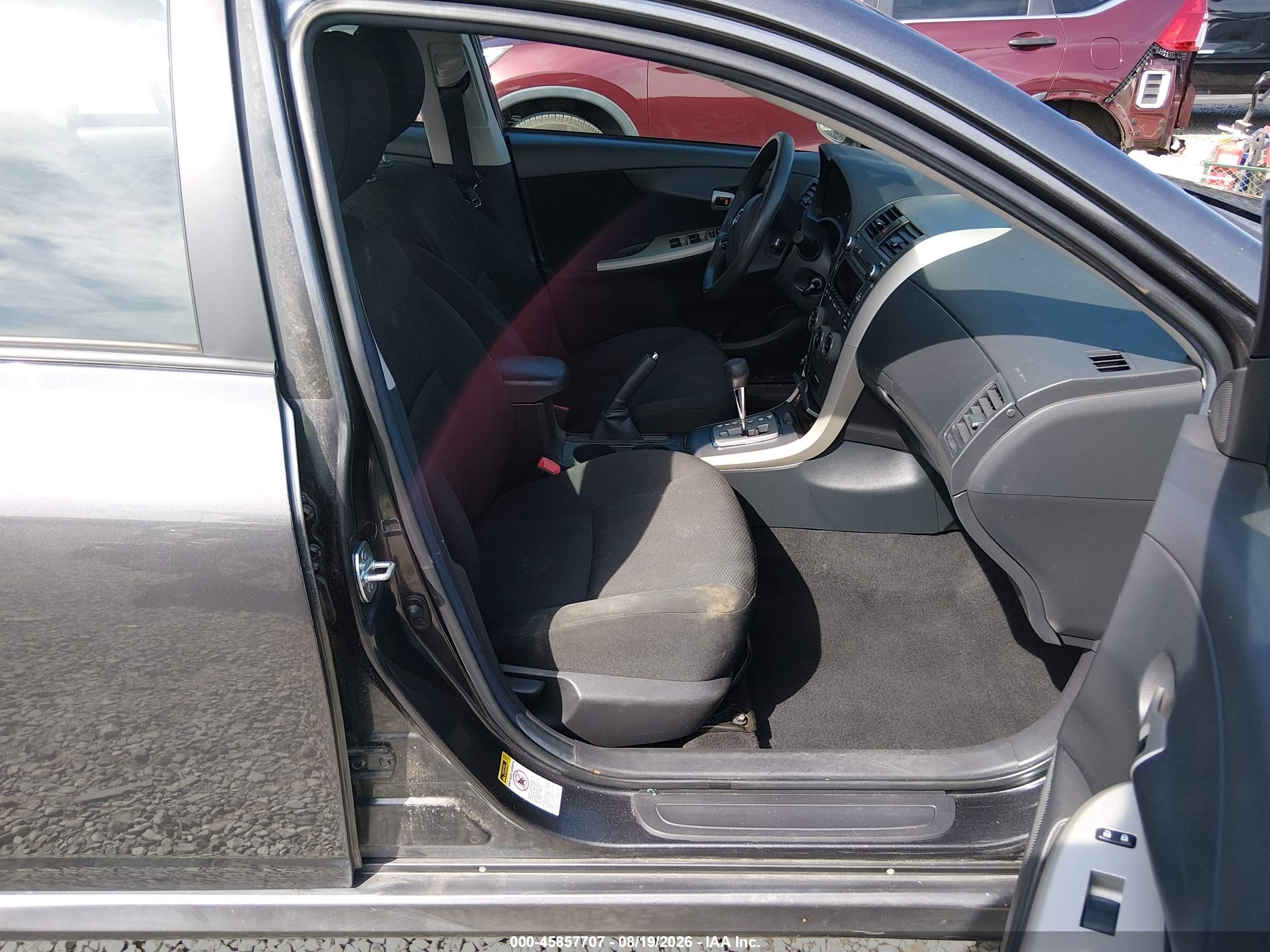 2011 Toyota Corolla S Gray vin: 2T1BU4EE2BC665600