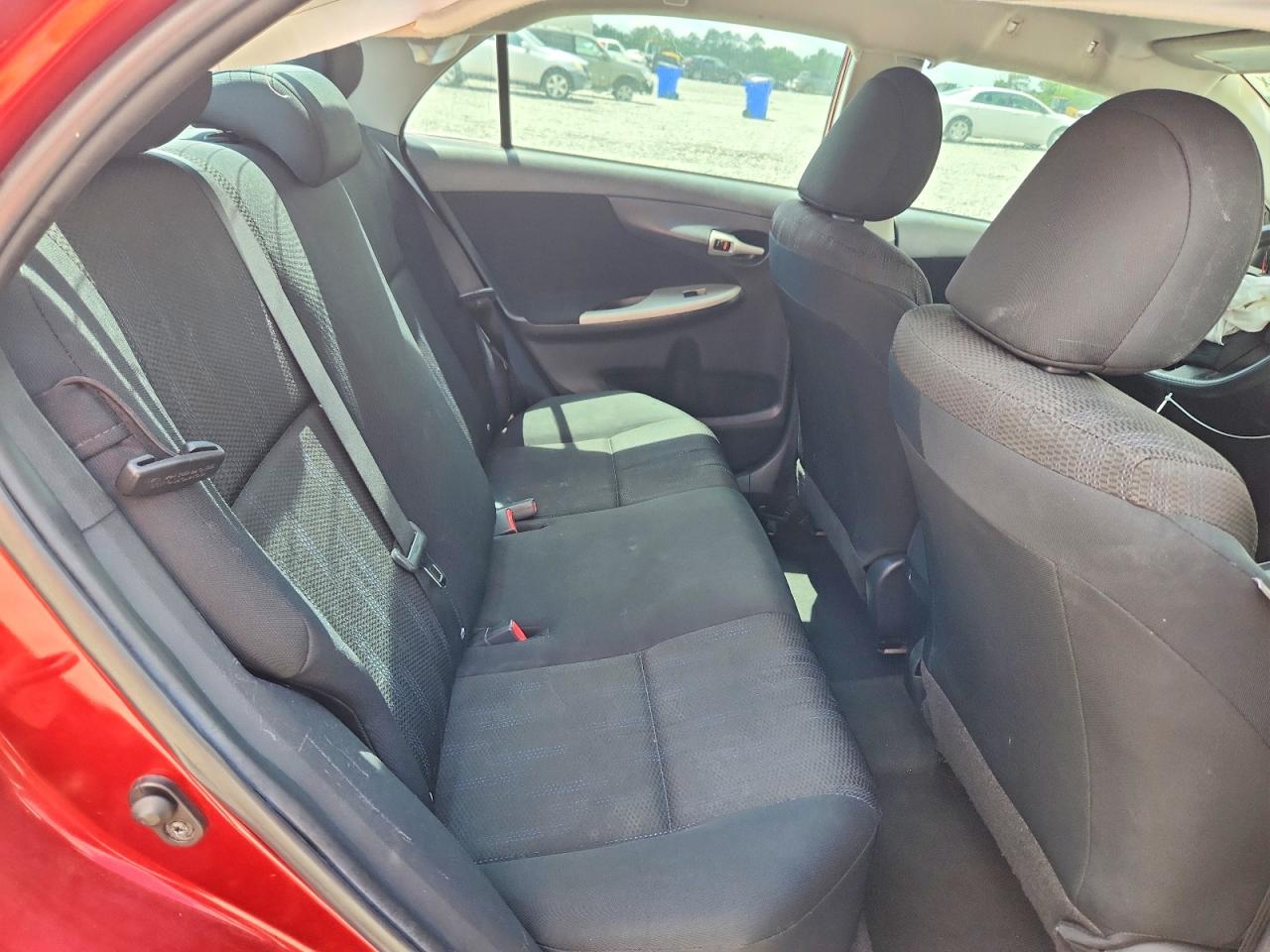 2011 Toyota Corolla S Red vin: 2T1BU4EE2BC674328