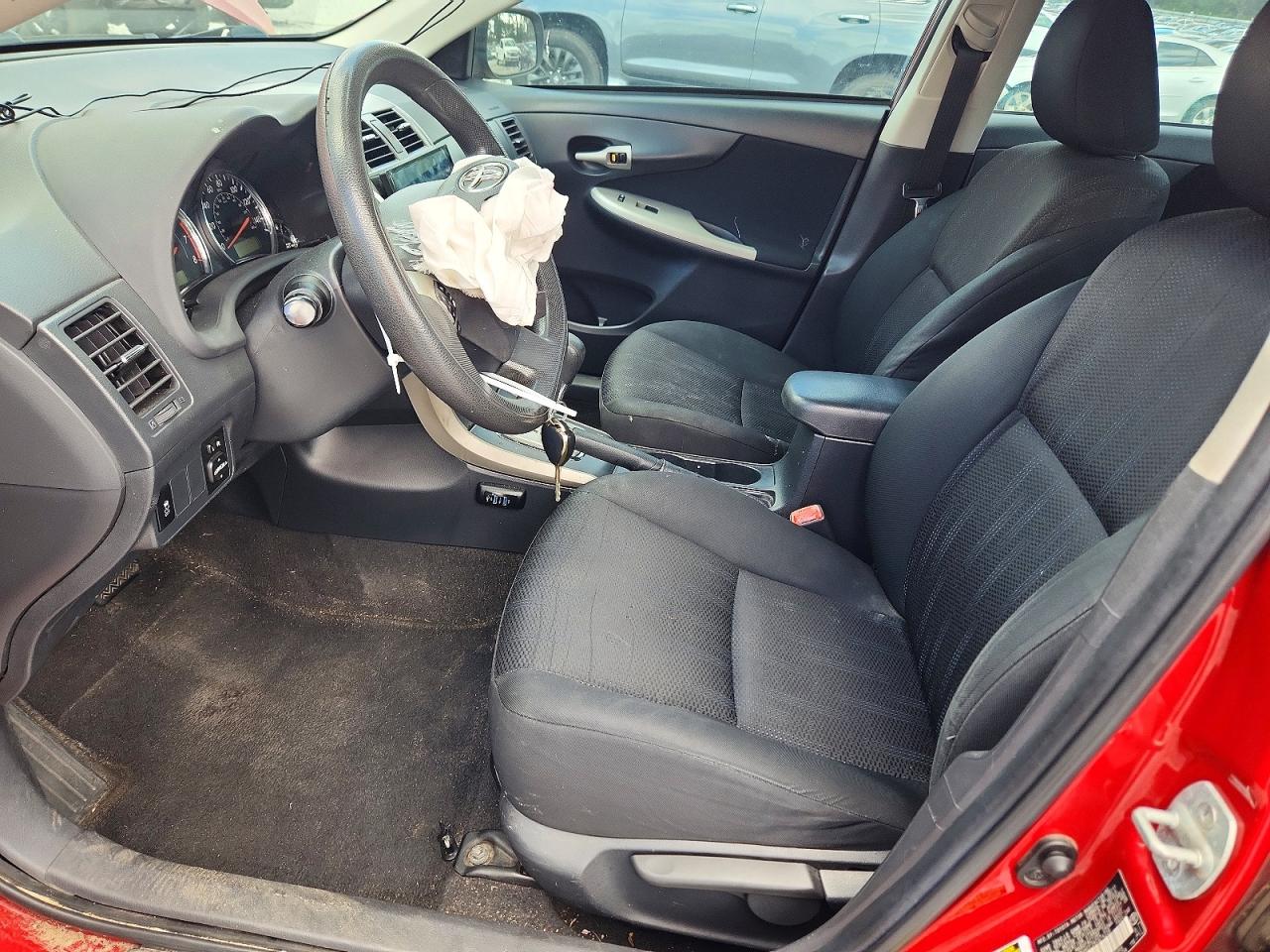 2011 Toyota Corolla S Red vin: 2T1BU4EE2BC674328