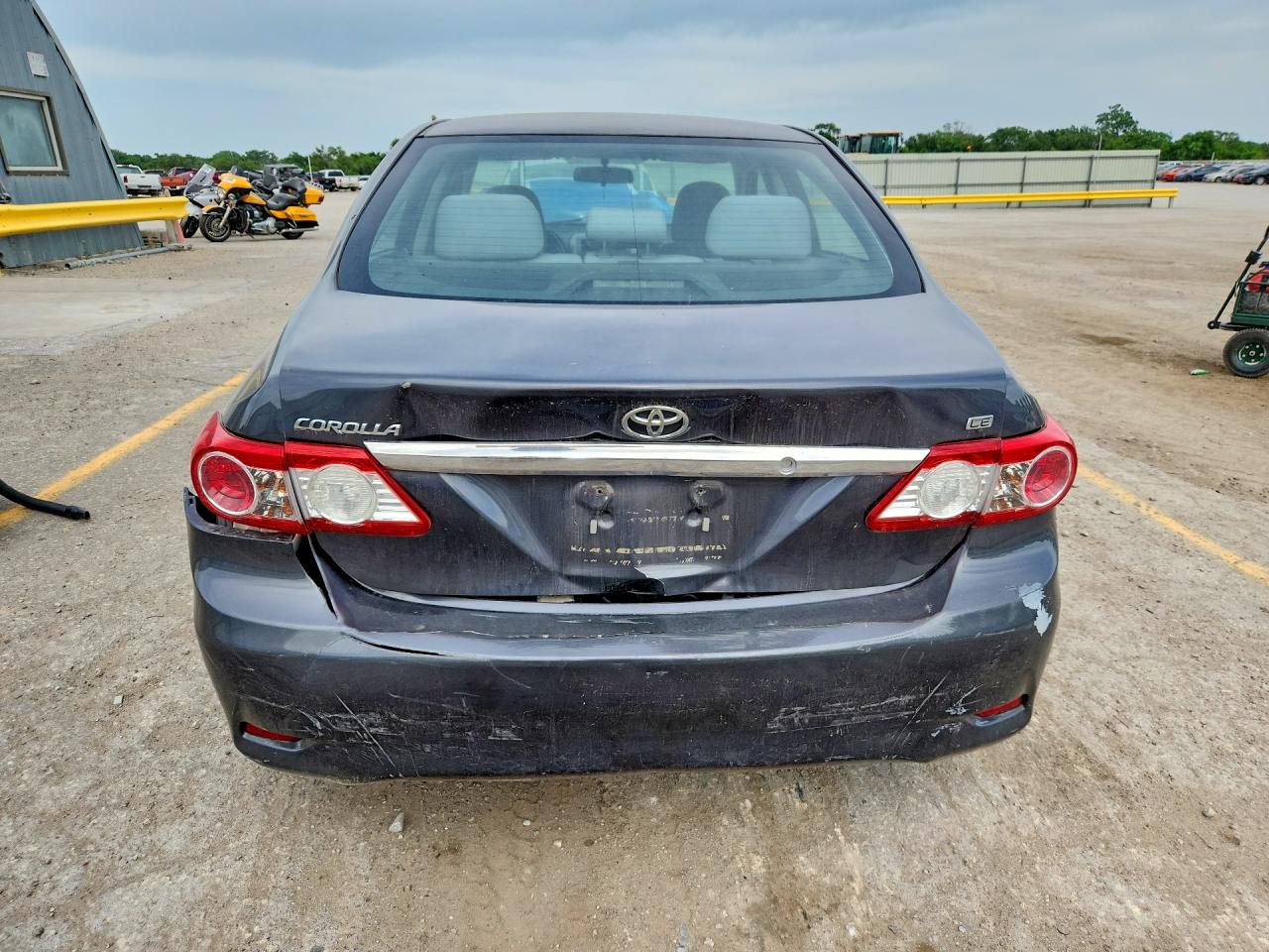 2011 Toyota Corolla Le Серый vin: 2T1BU4EE2BC722314