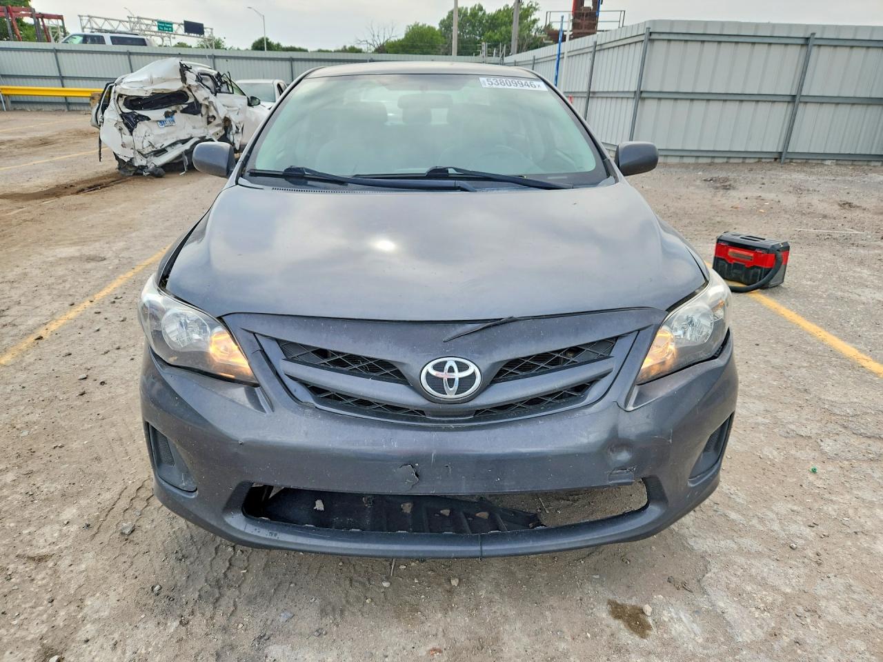 2011 Toyota Corolla Le Серый vin: 2T1BU4EE2BC722314