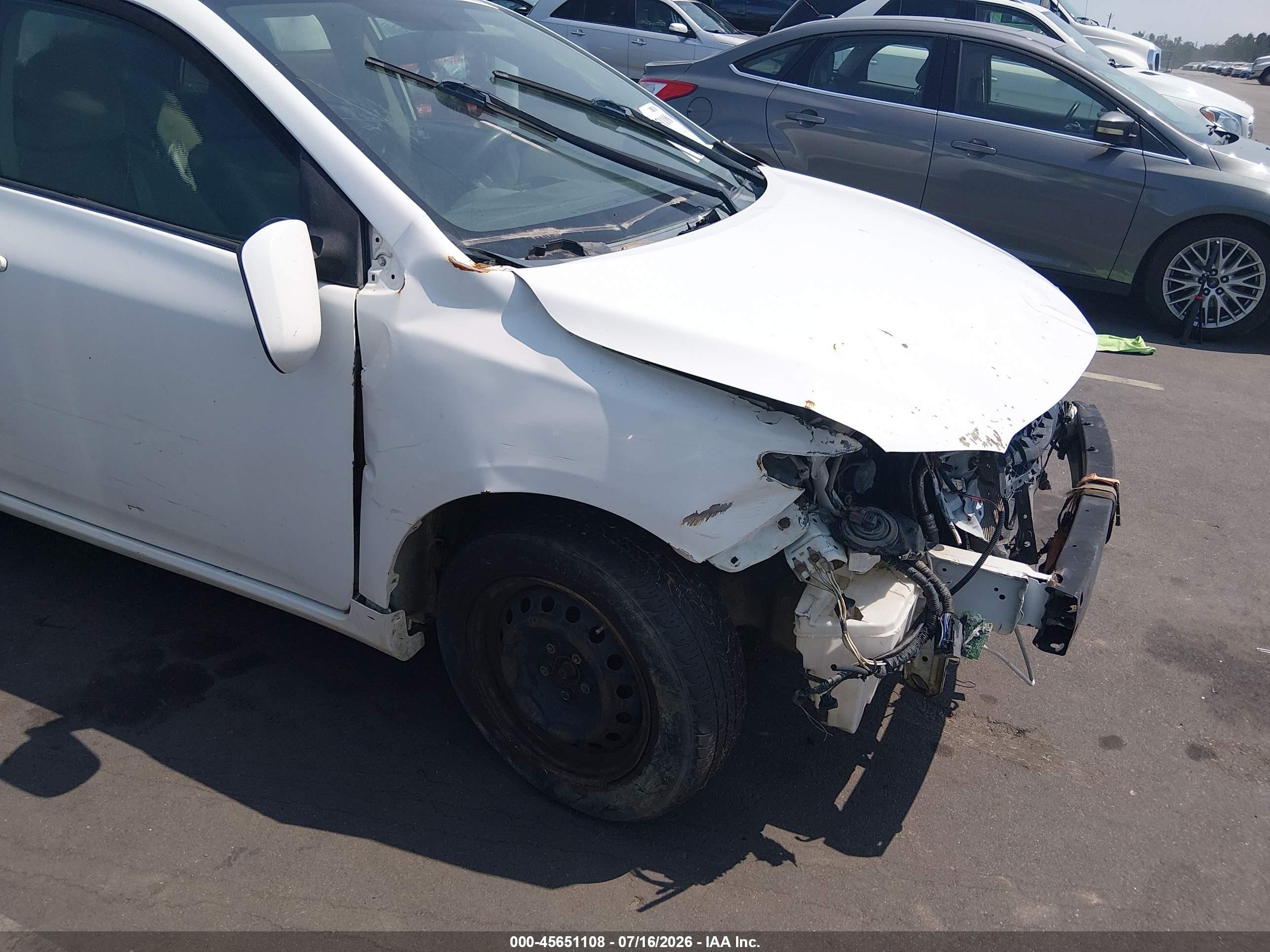 2011 Toyota Corolla Le White vin: 2T1BU4EE2BC730414