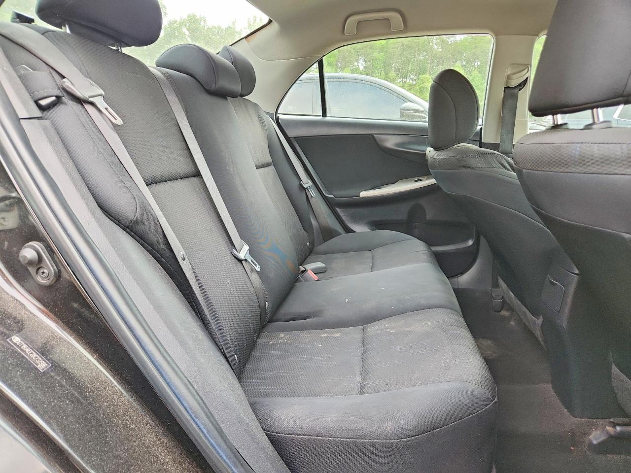 2011 Toyota Corolla S Black vin: 2T1BU4EE2BC732986