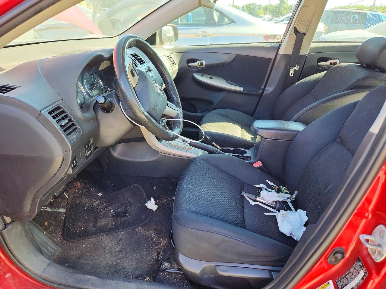 2011 Toyota Corolla S Red vin: 2T1BU4EE2BC745348