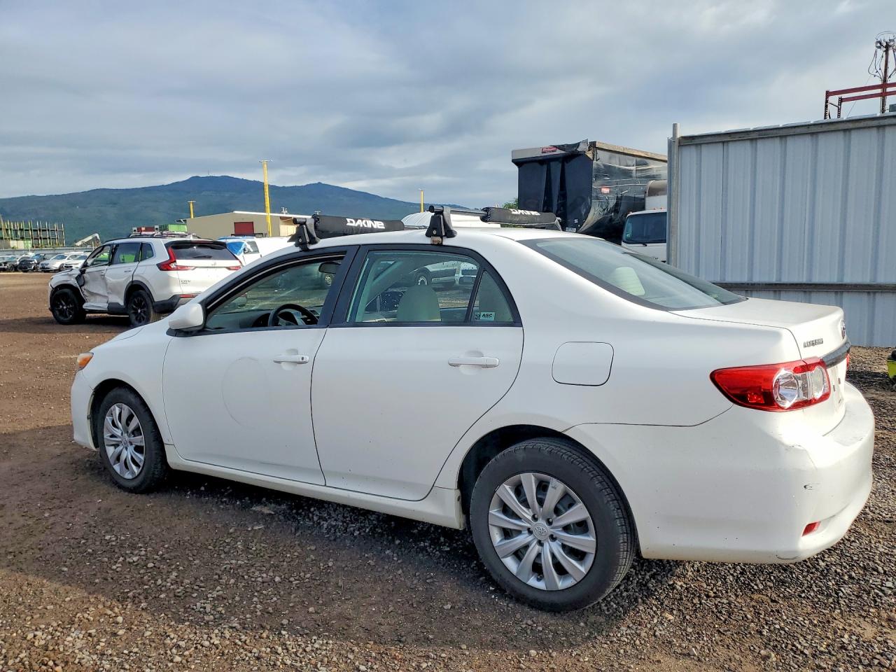 2012 Toyota Corolla White vin: 2T1BU4EE2CC757789