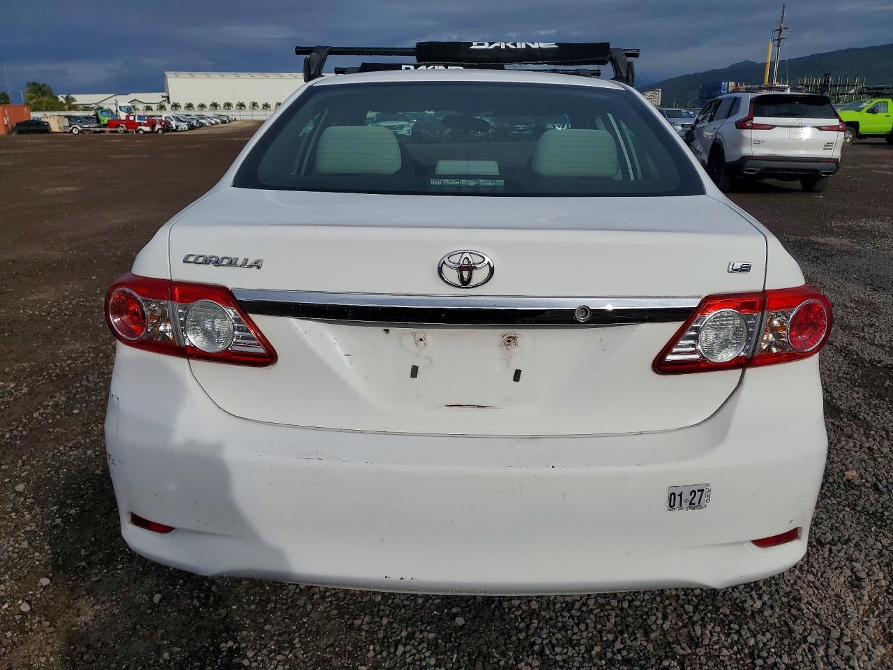 2012 Toyota Corolla White vin: 2T1BU4EE2CC757789