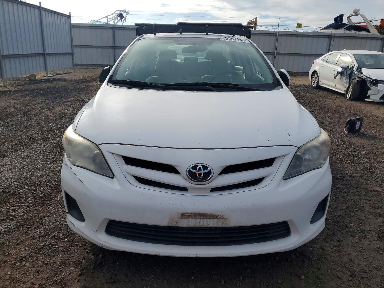2012 Toyota Corolla White vin: 2T1BU4EE2CC757789