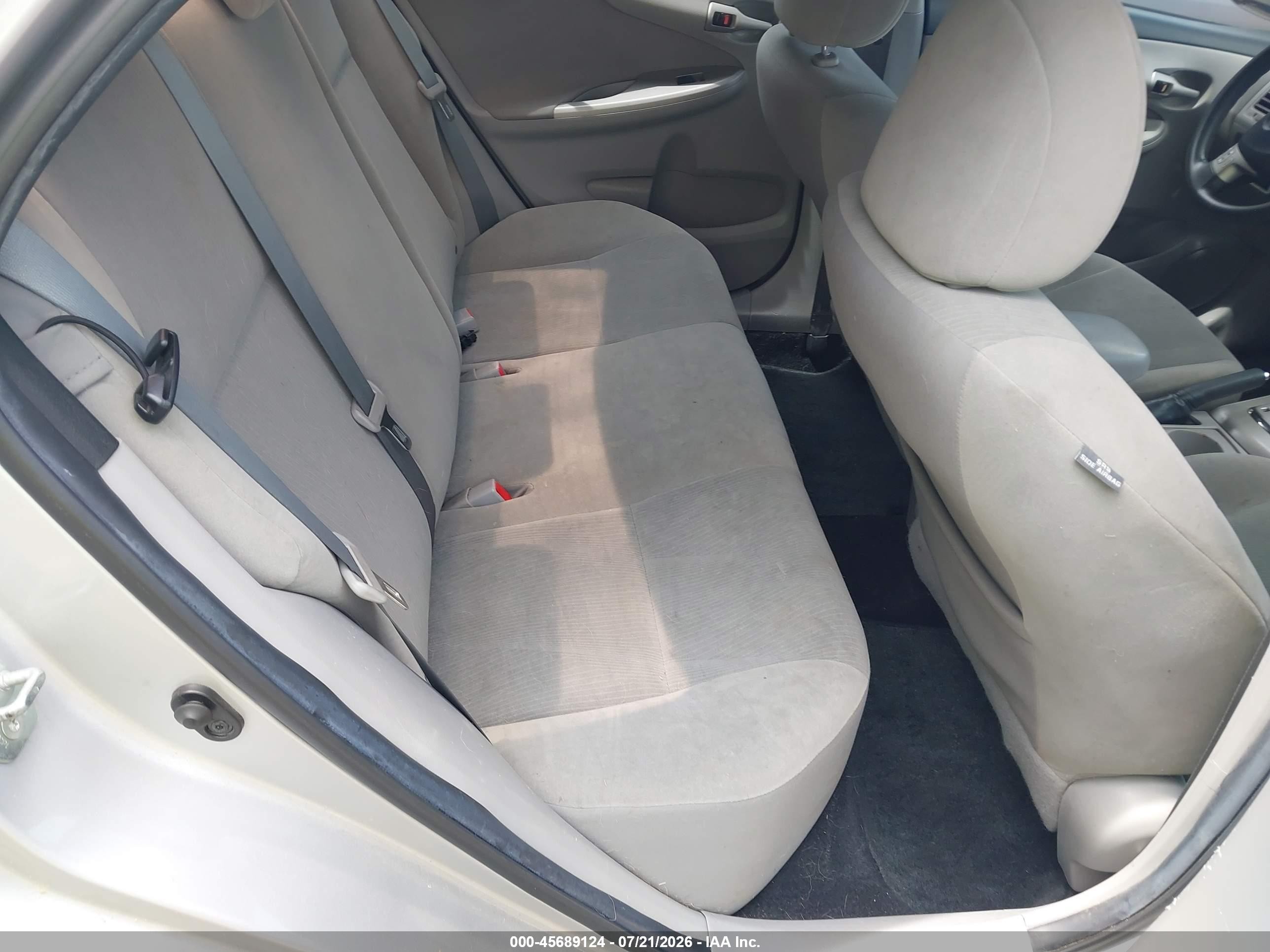 2012 Toyota Corolla Le Gray vin: 2T1BU4EE2CC765388