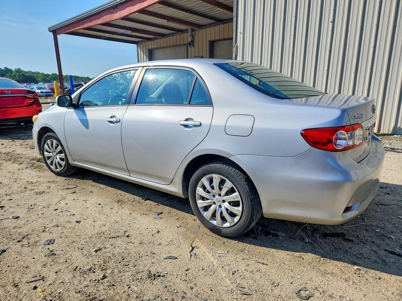 2012 Toyota Corolla Le Silver vin: 2T1BU4EE2CC776407