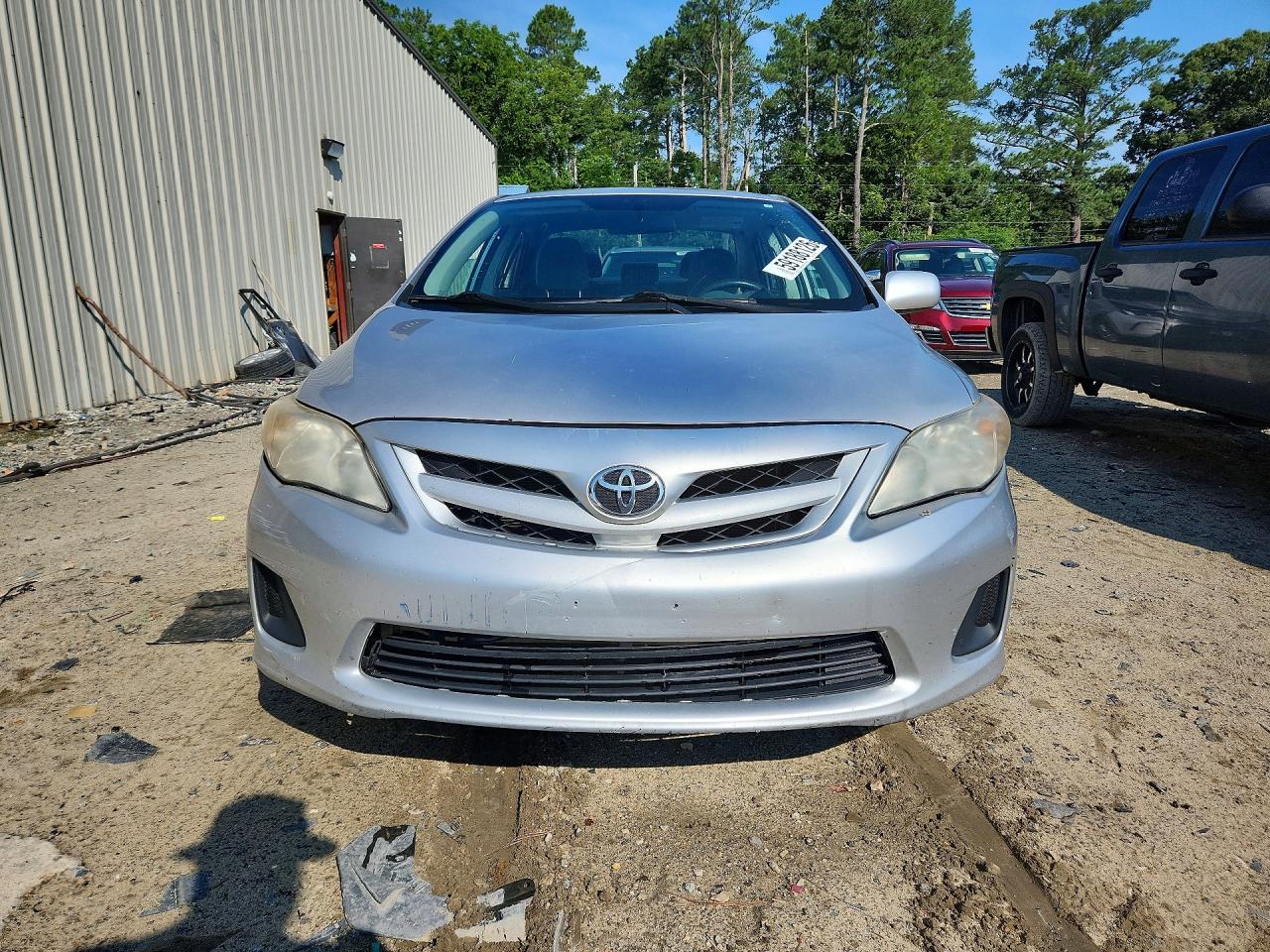 2012 Toyota Corolla Le Silver vin: 2T1BU4EE2CC776407