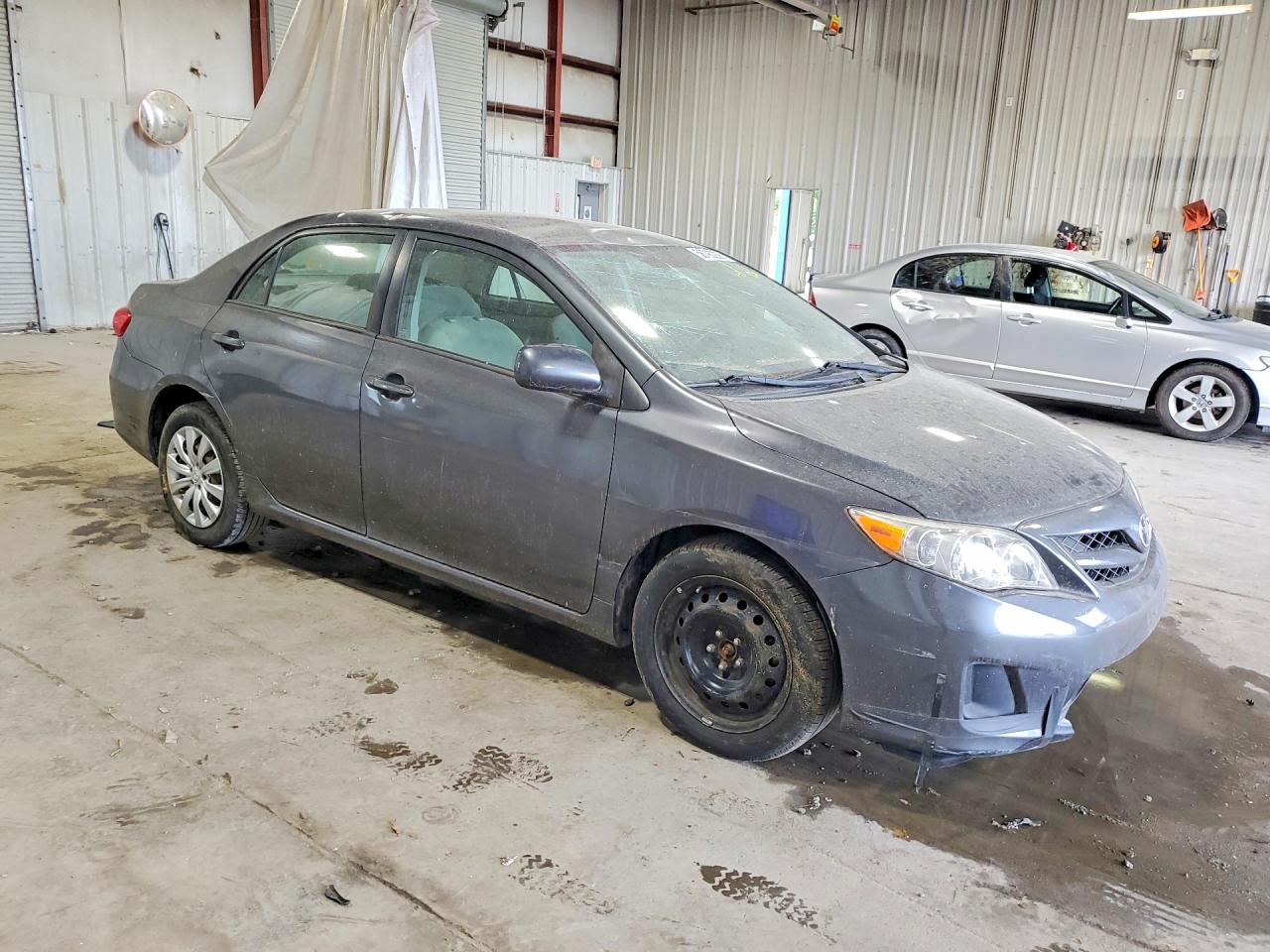 2012 Toyota Corolla Le Gray vin: 2T1BU4EE2CC791943