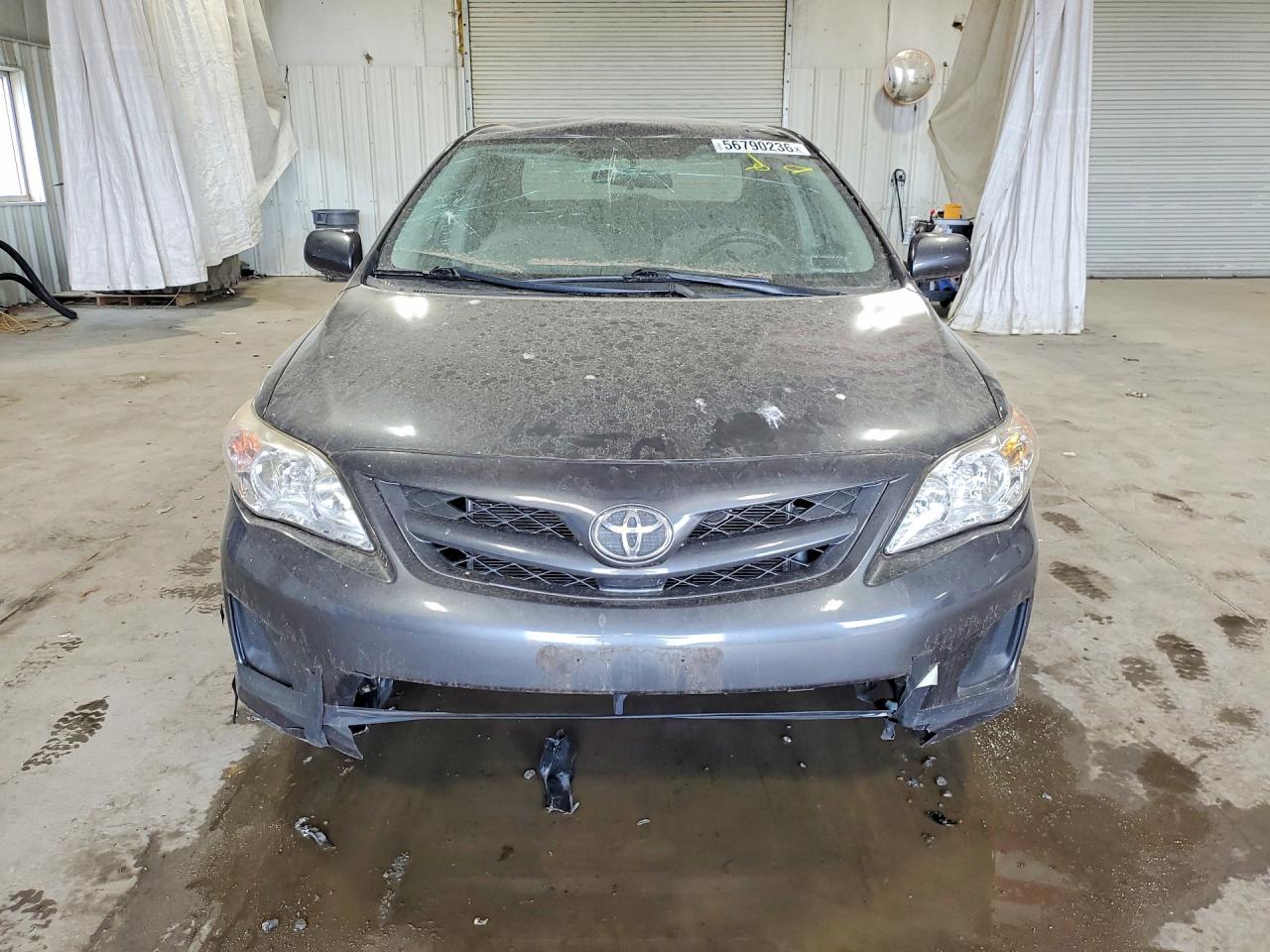 2012 Toyota Corolla Le Gray vin: 2T1BU4EE2CC791943