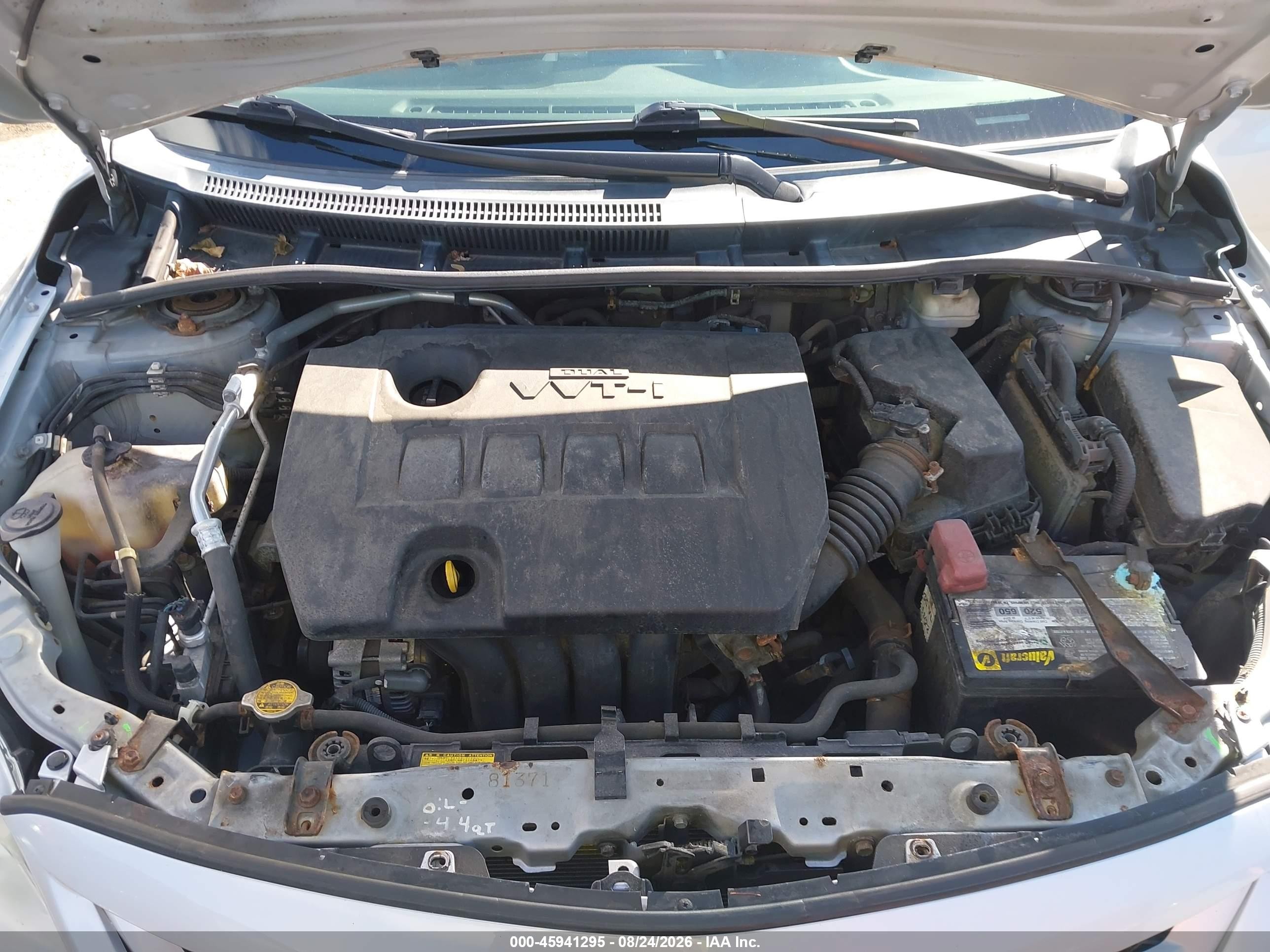 2012 Toyota Corolla Le Silver vin: 2T1BU4EE2CC792297