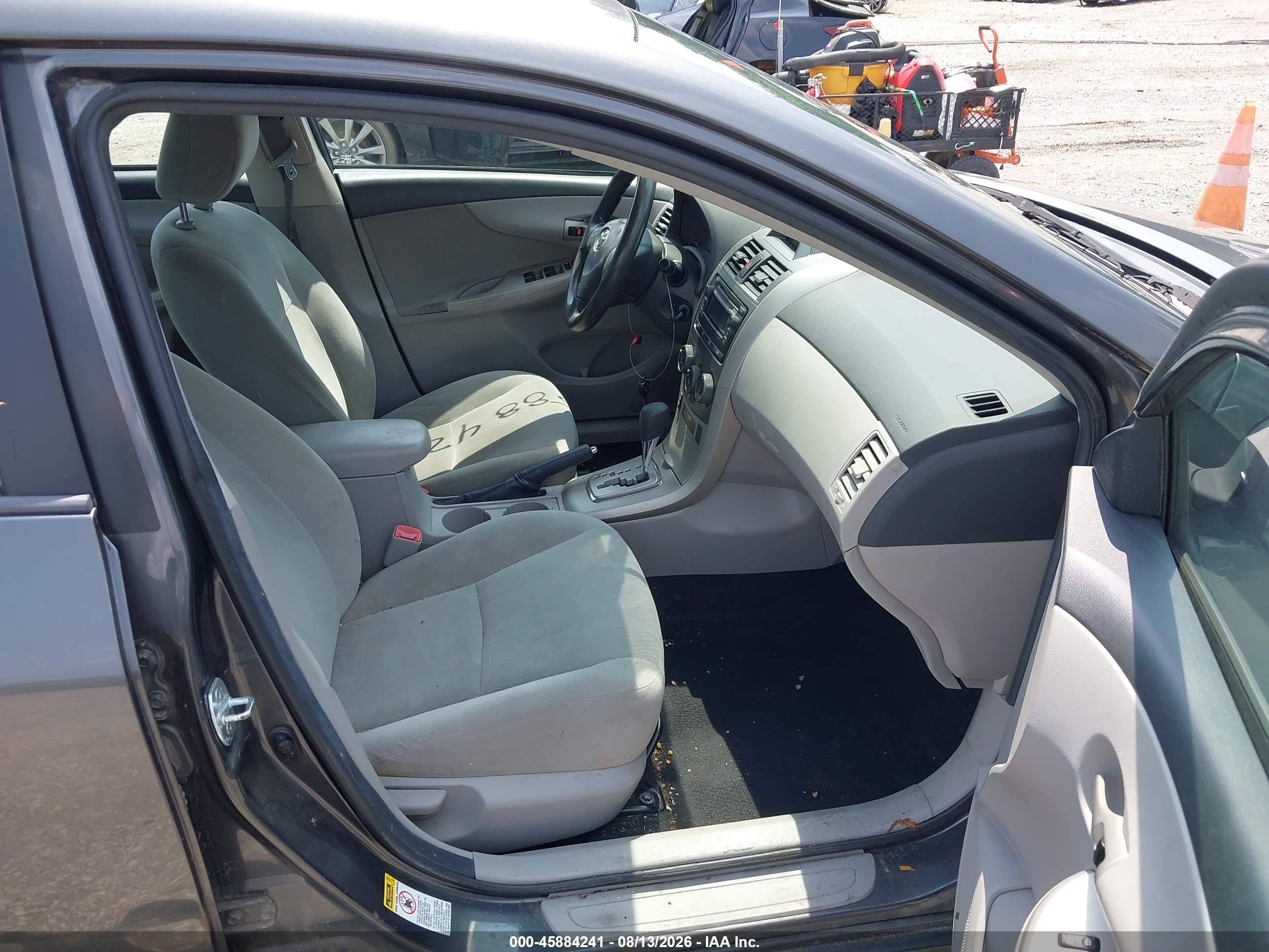 2012 Toyota Corolla Le Gray vin: 2T1BU4EE2CC796382