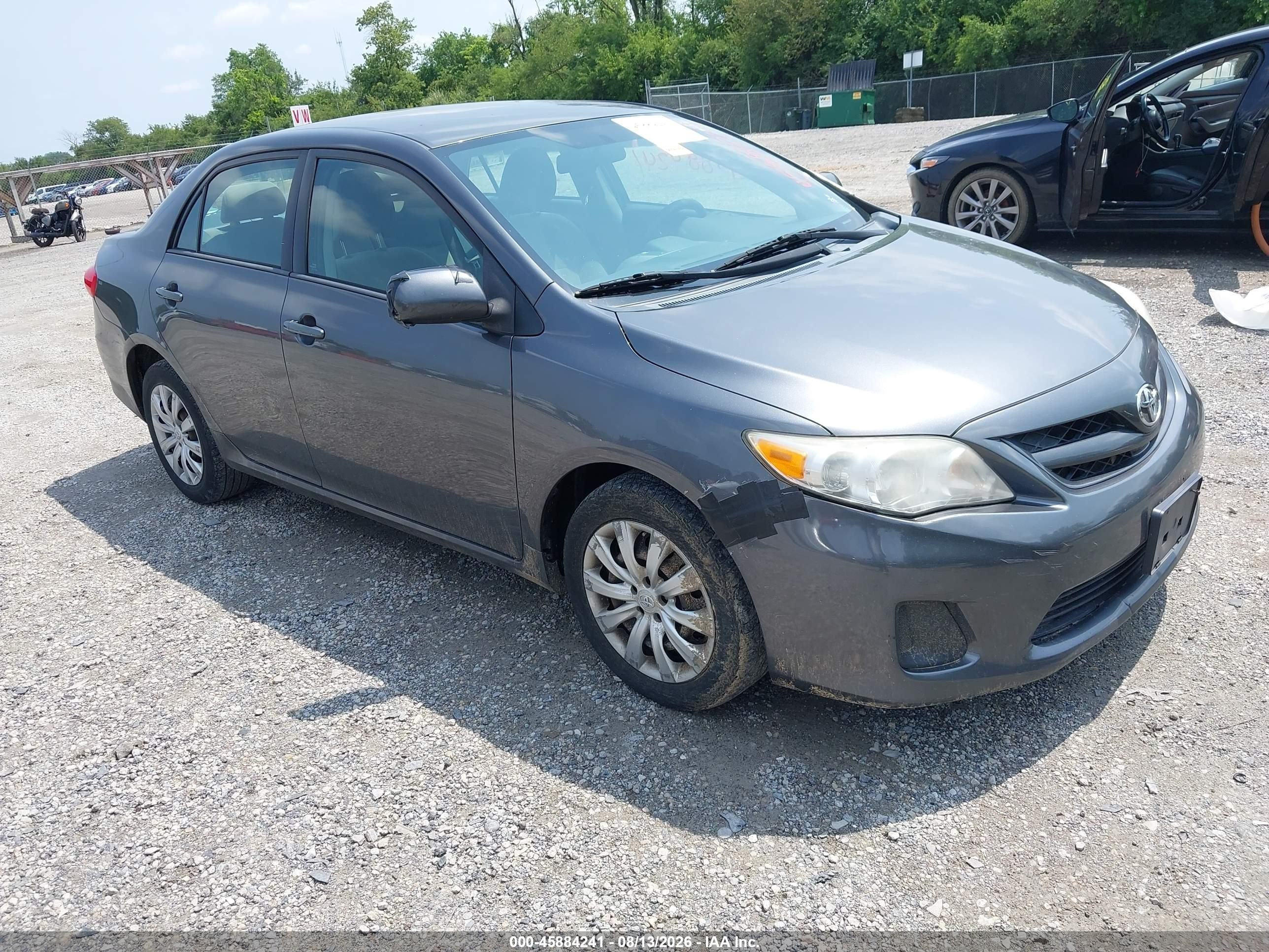 2012 Toyota Corolla Le Серый vin: 2T1BU4EE2CC796382