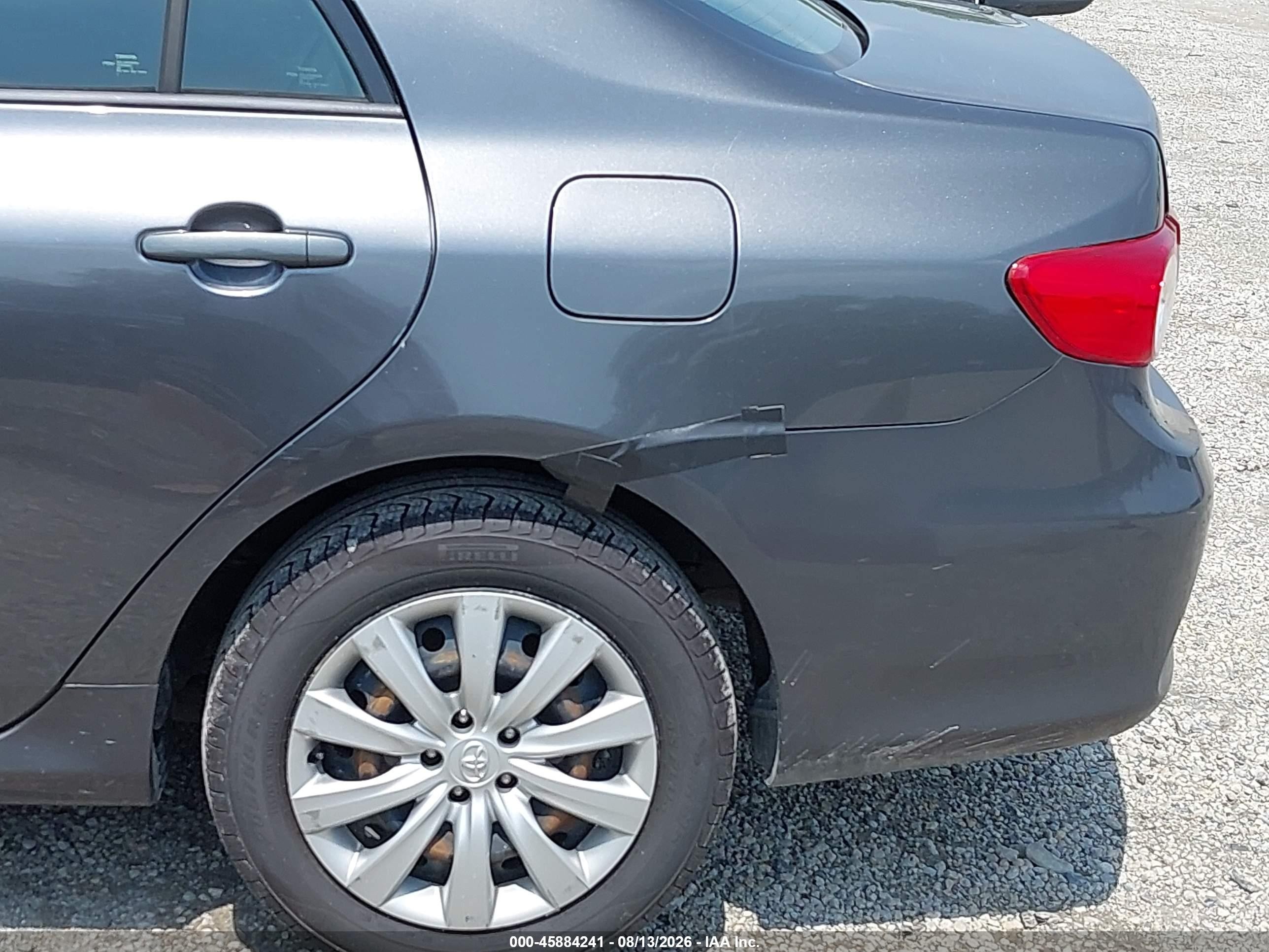 2012 Toyota Corolla Le Gray vin: 2T1BU4EE2CC796382