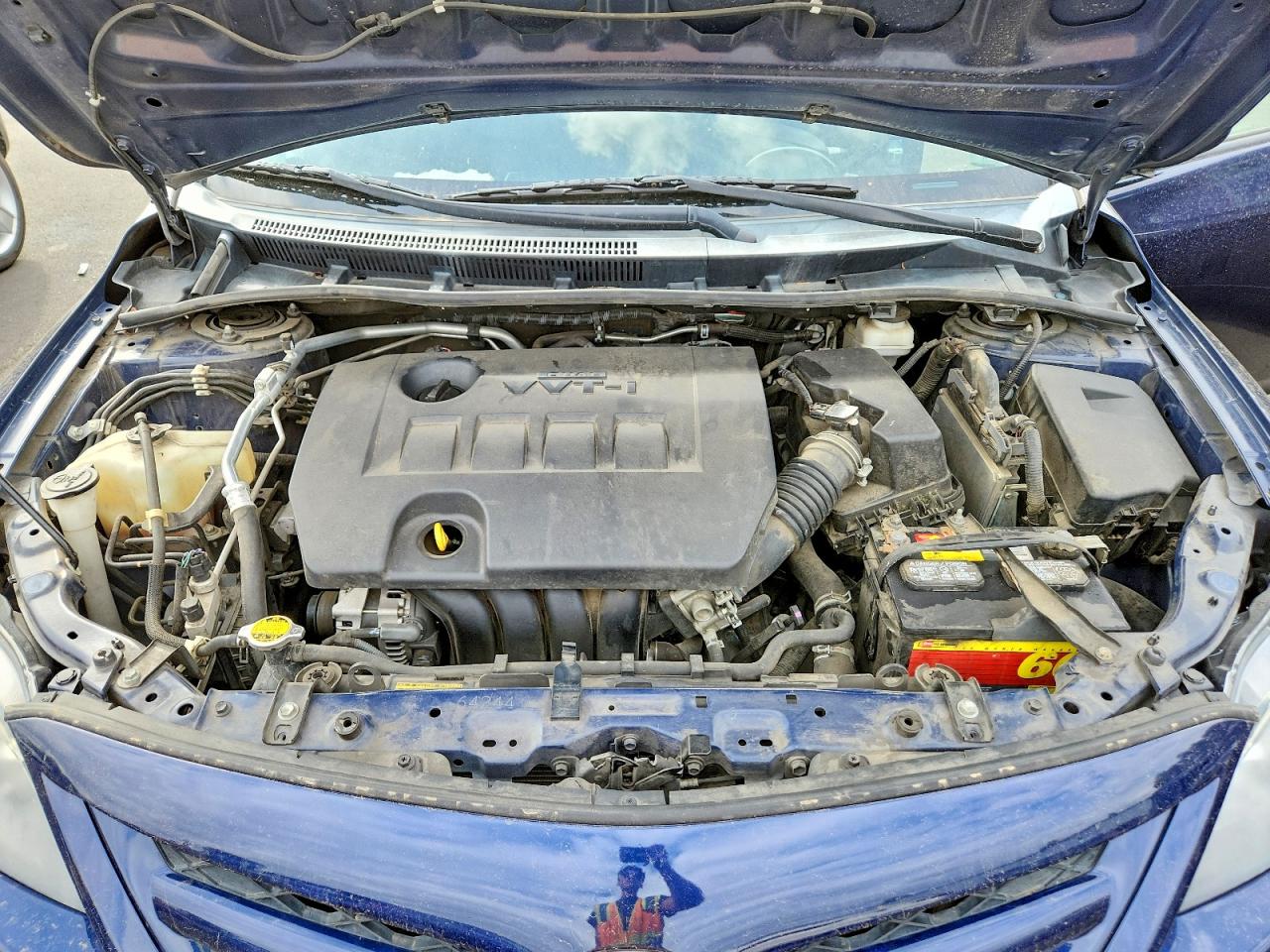 2012 Toyota Corolla S Blue vin: 2T1BU4EE2CC824293