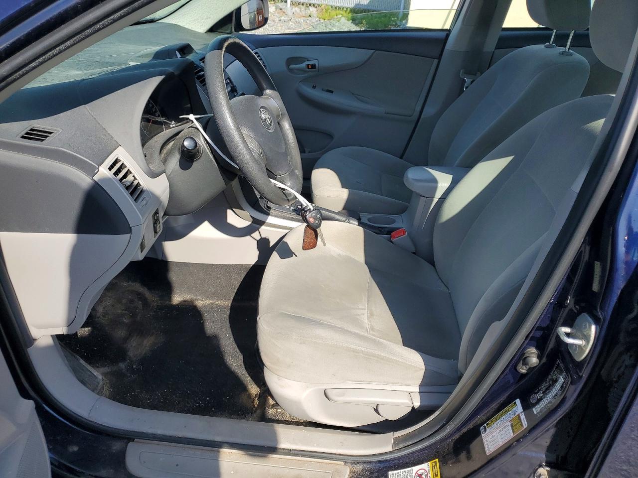 2012 Toyota Corolla L Blue vin: 2T1BU4EE2CC833155