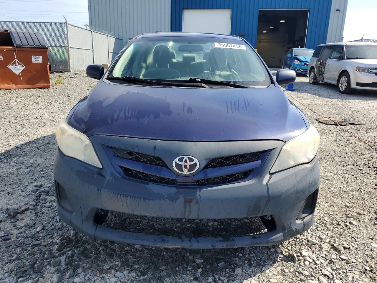2012 Toyota Corolla L Blue vin: 2T1BU4EE2CC833155