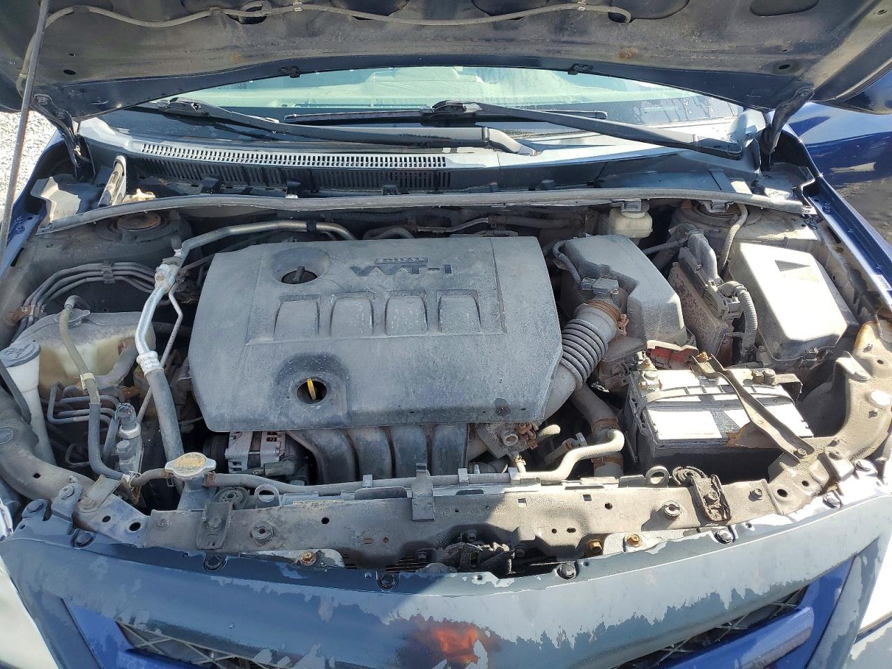2012 Toyota Corolla L Blue vin: 2T1BU4EE2CC833155