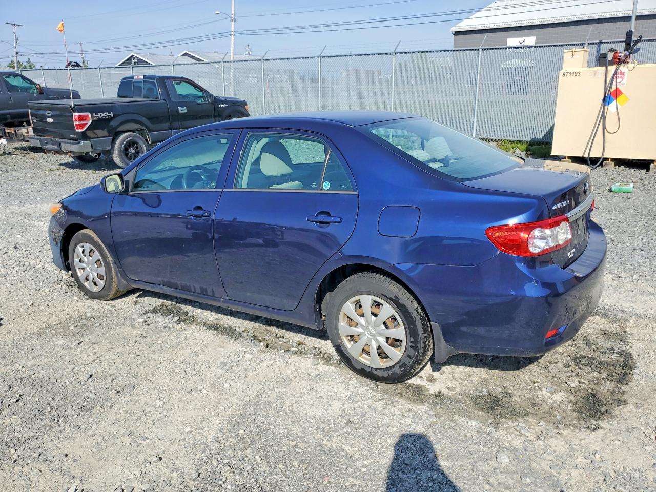 2012 Toyota Corolla L Blue vin: 2T1BU4EE2CC833155