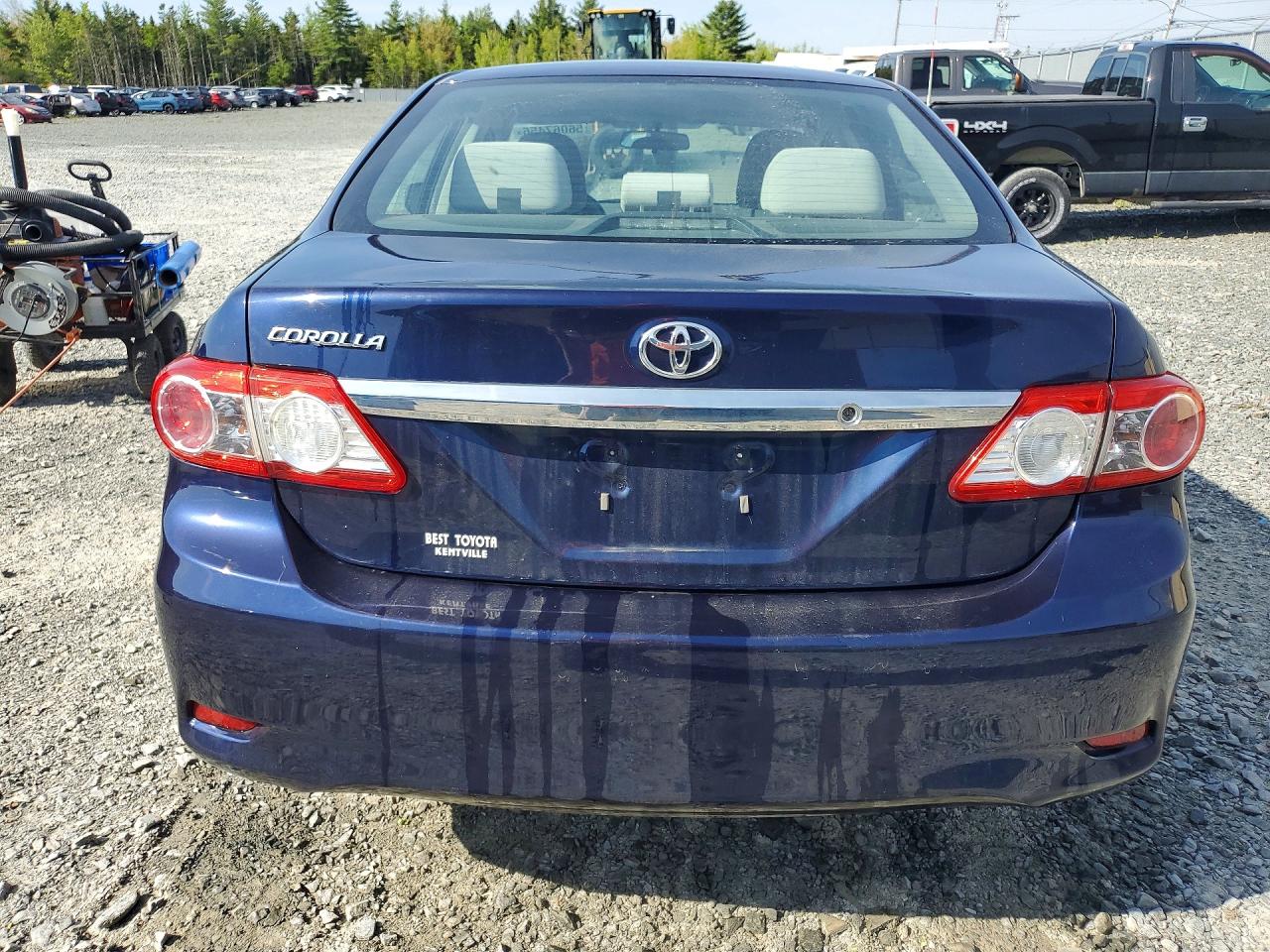 2012 Toyota Corolla L Blue vin: 2T1BU4EE2CC833155