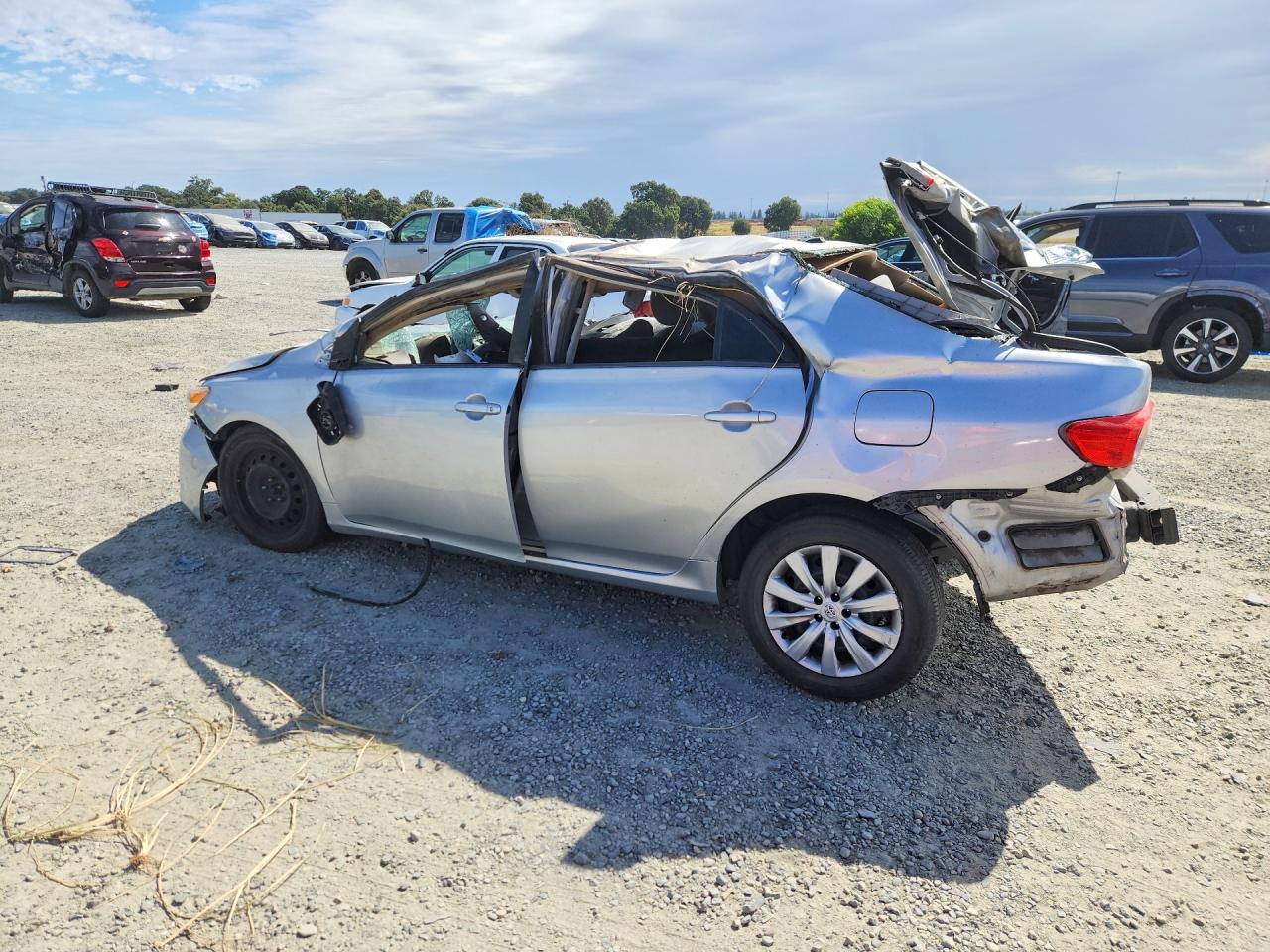 2012 Toyota Corolla Le Silver vin: 2T1BU4EE2CC842647