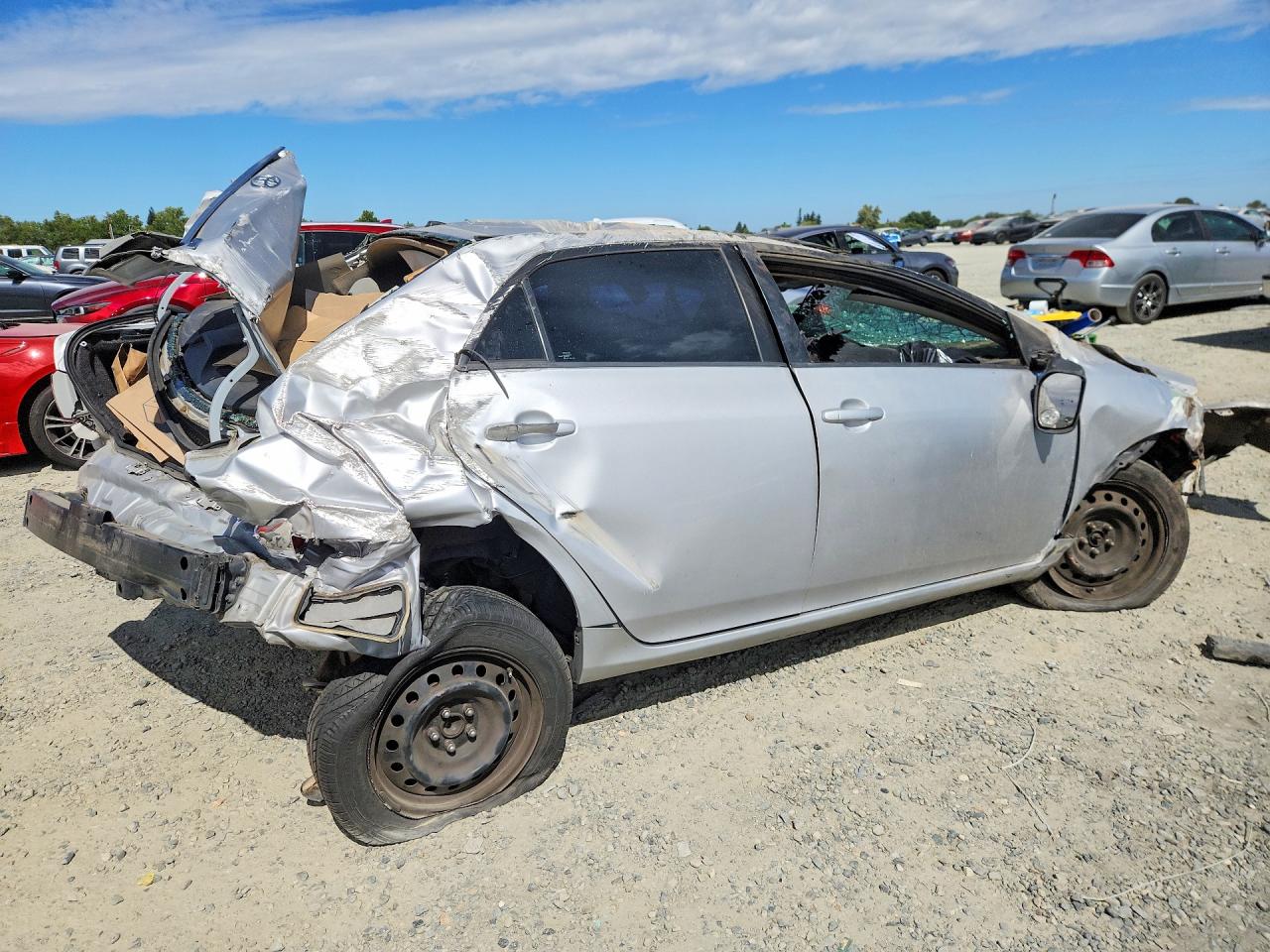 2012 Toyota Corolla Le Silver vin: 2T1BU4EE2CC842647