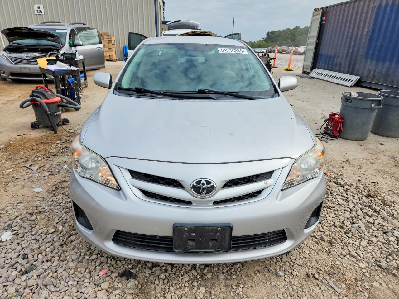 2012 Toyota Corolla Le Silver vin: 2T1BU4EE2CC843247