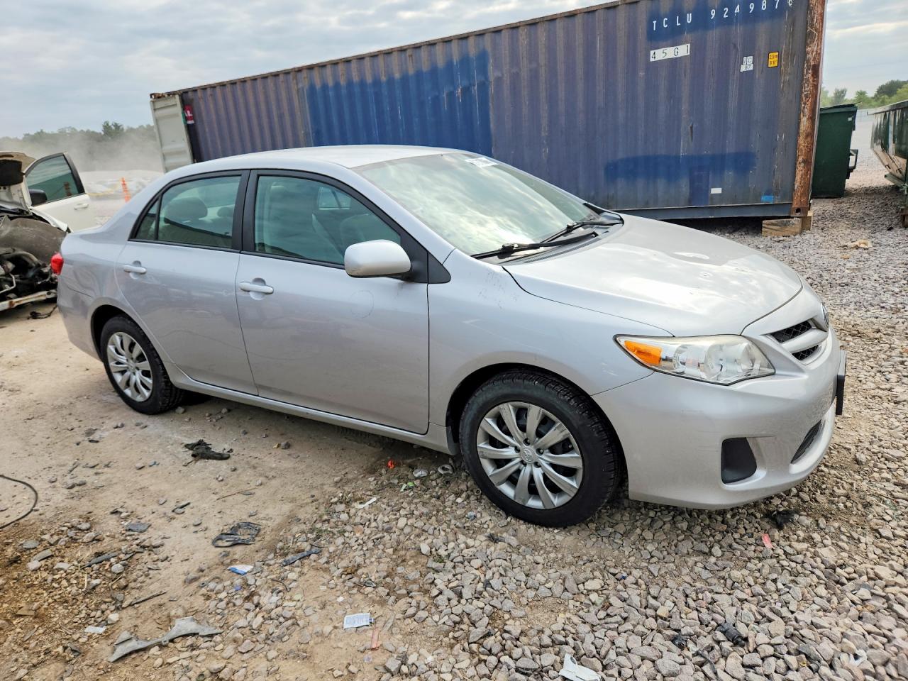 2012 Toyota Corolla Le Silver vin: 2T1BU4EE2CC843247